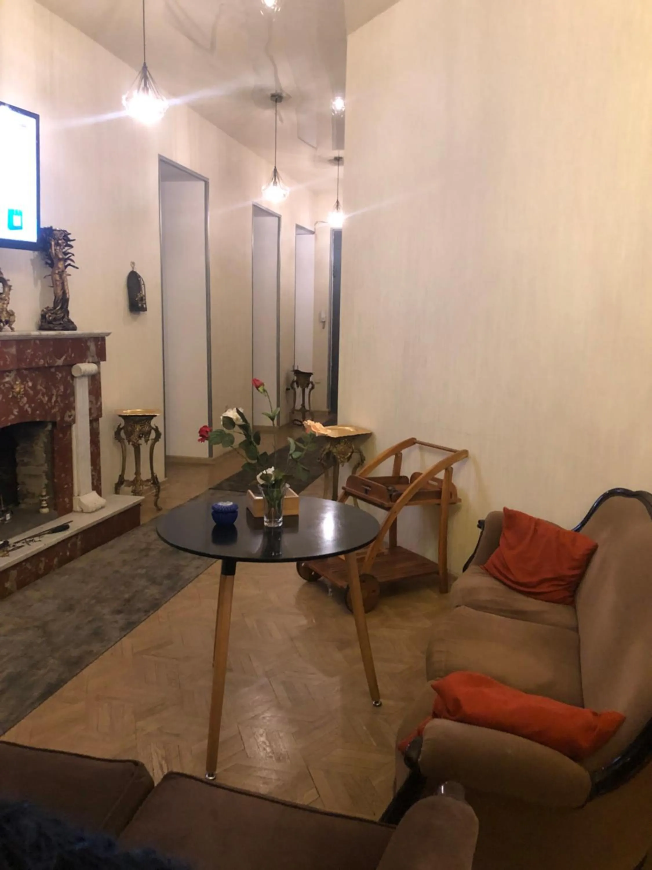 Living room in Brickwall Tbilisi-Tbilisi vibe
