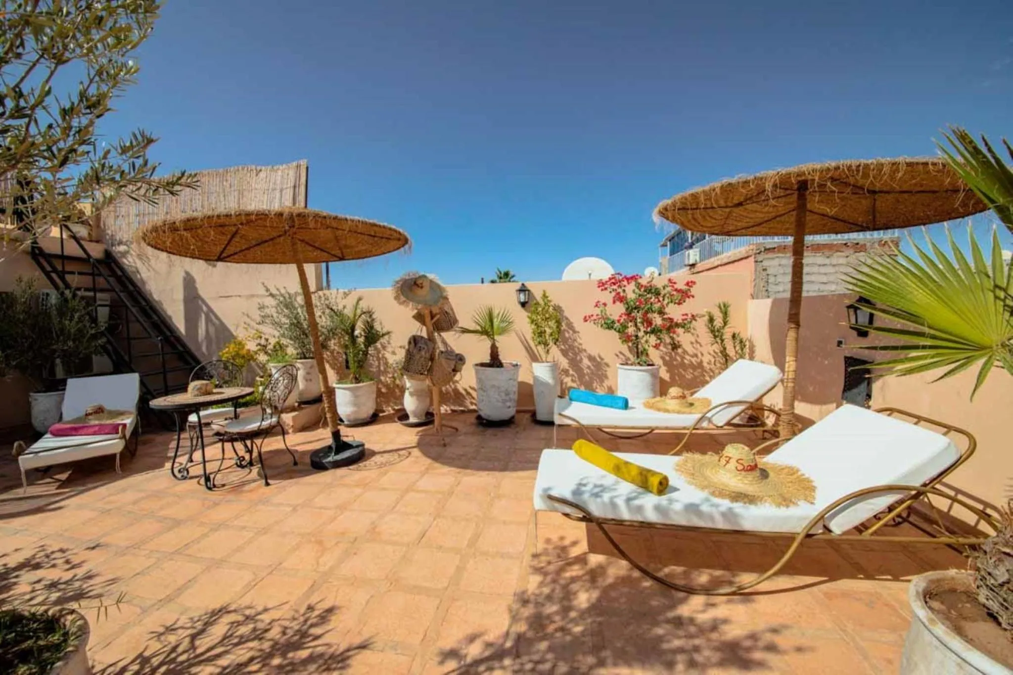 Patio in Riad 7 Saints