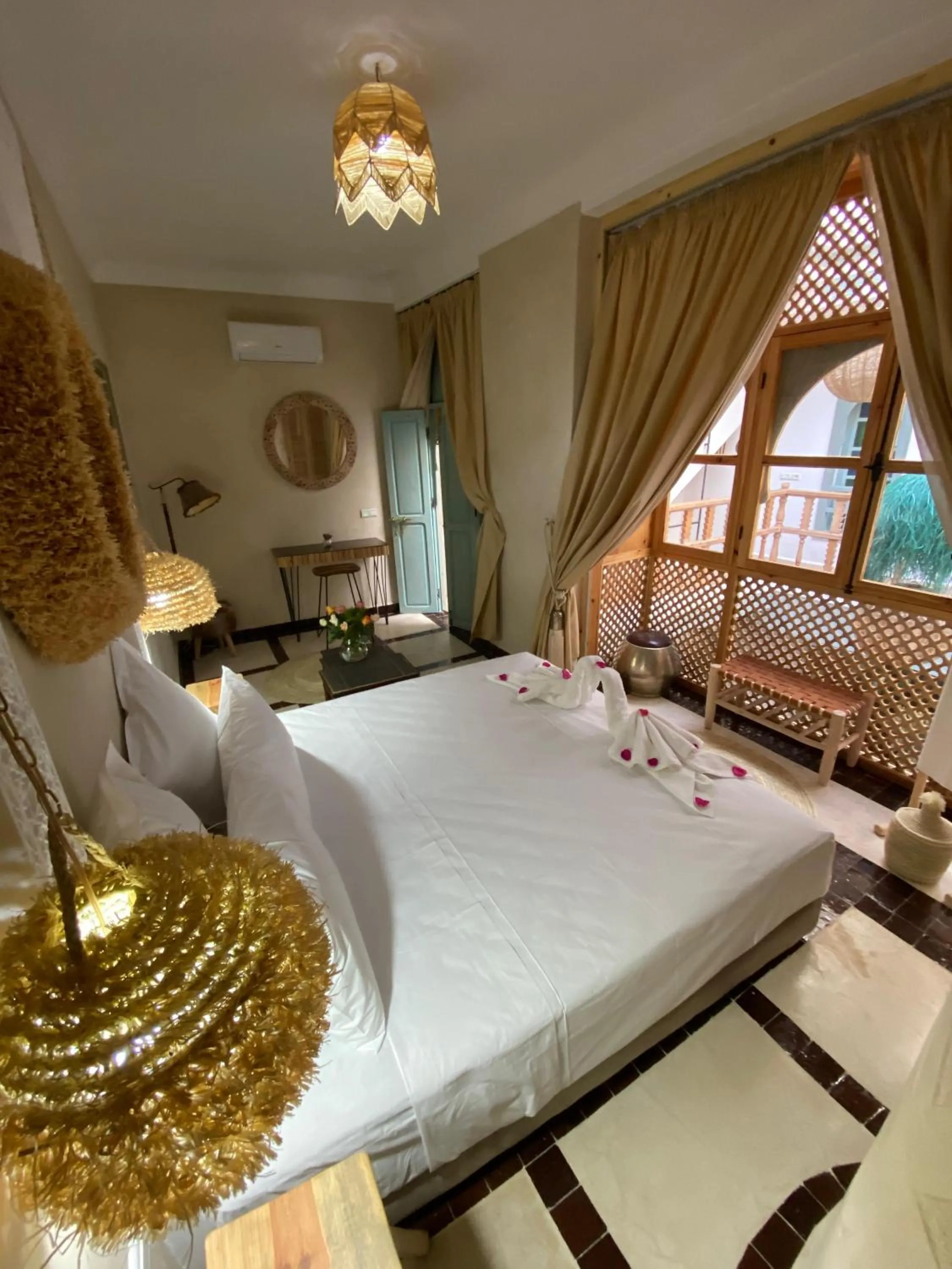 Bedroom, Bed in Riad 7 Saints