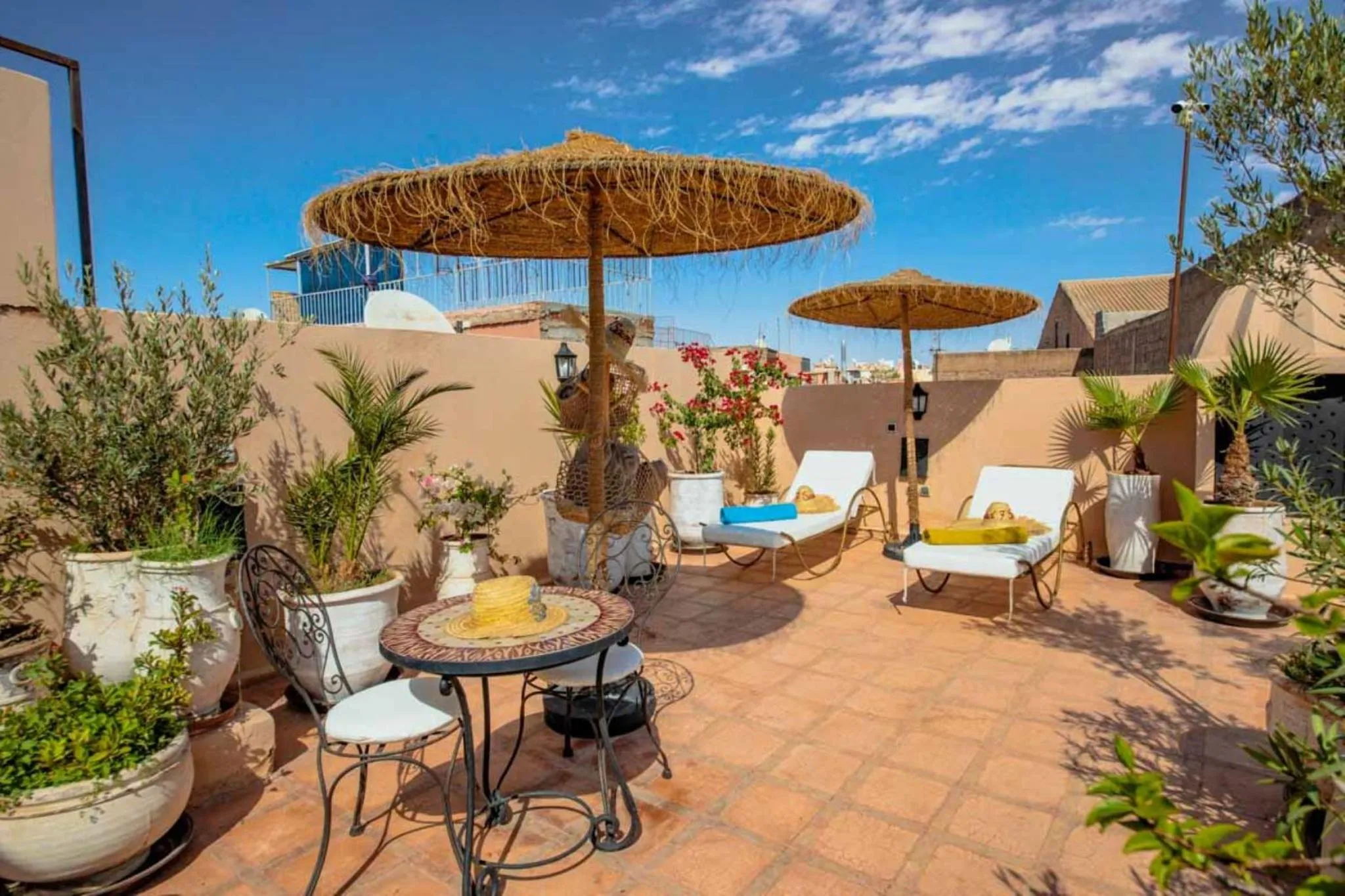 Patio in Riad 7 Saints