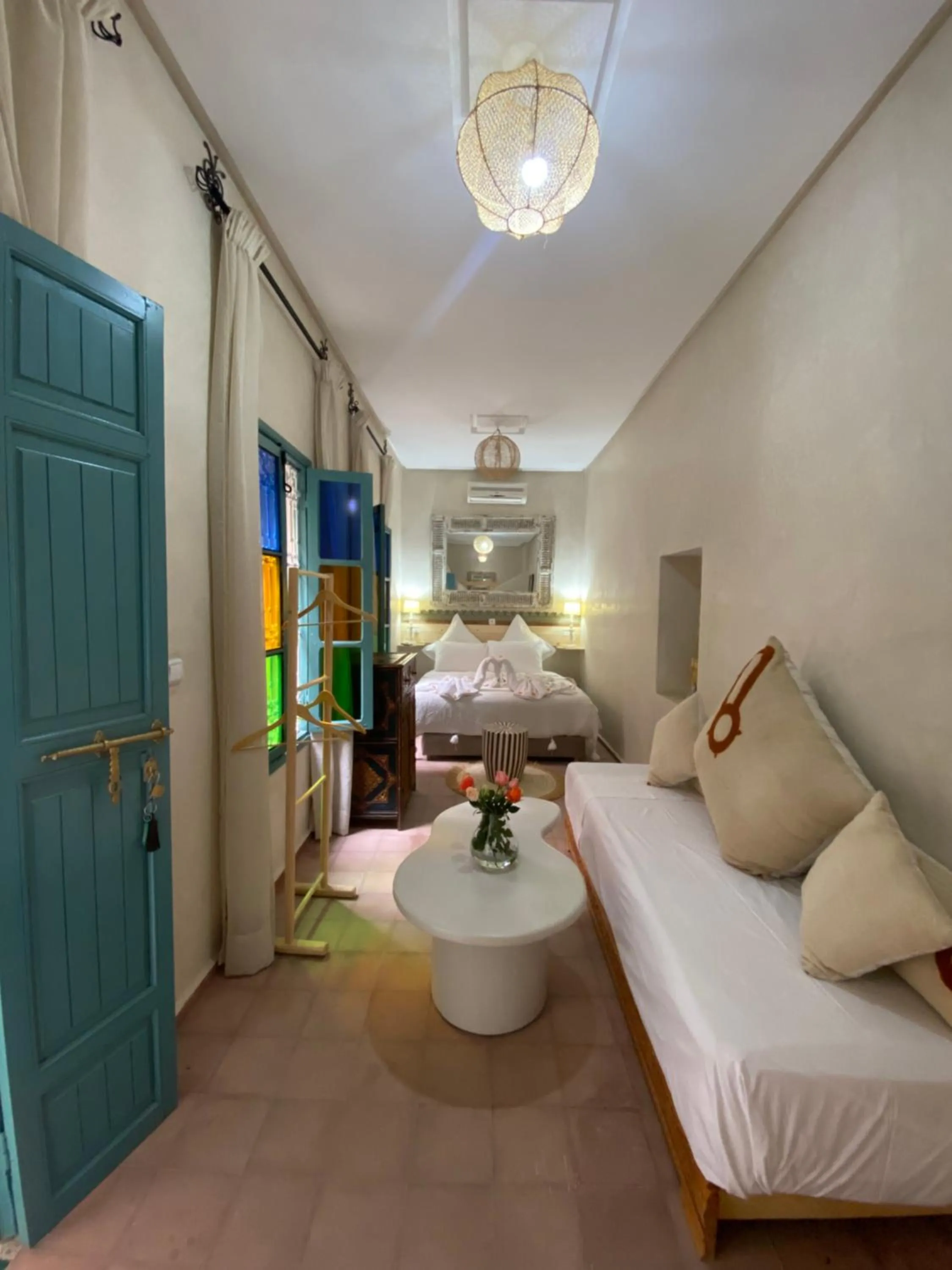 Bed in Riad 7 Saints