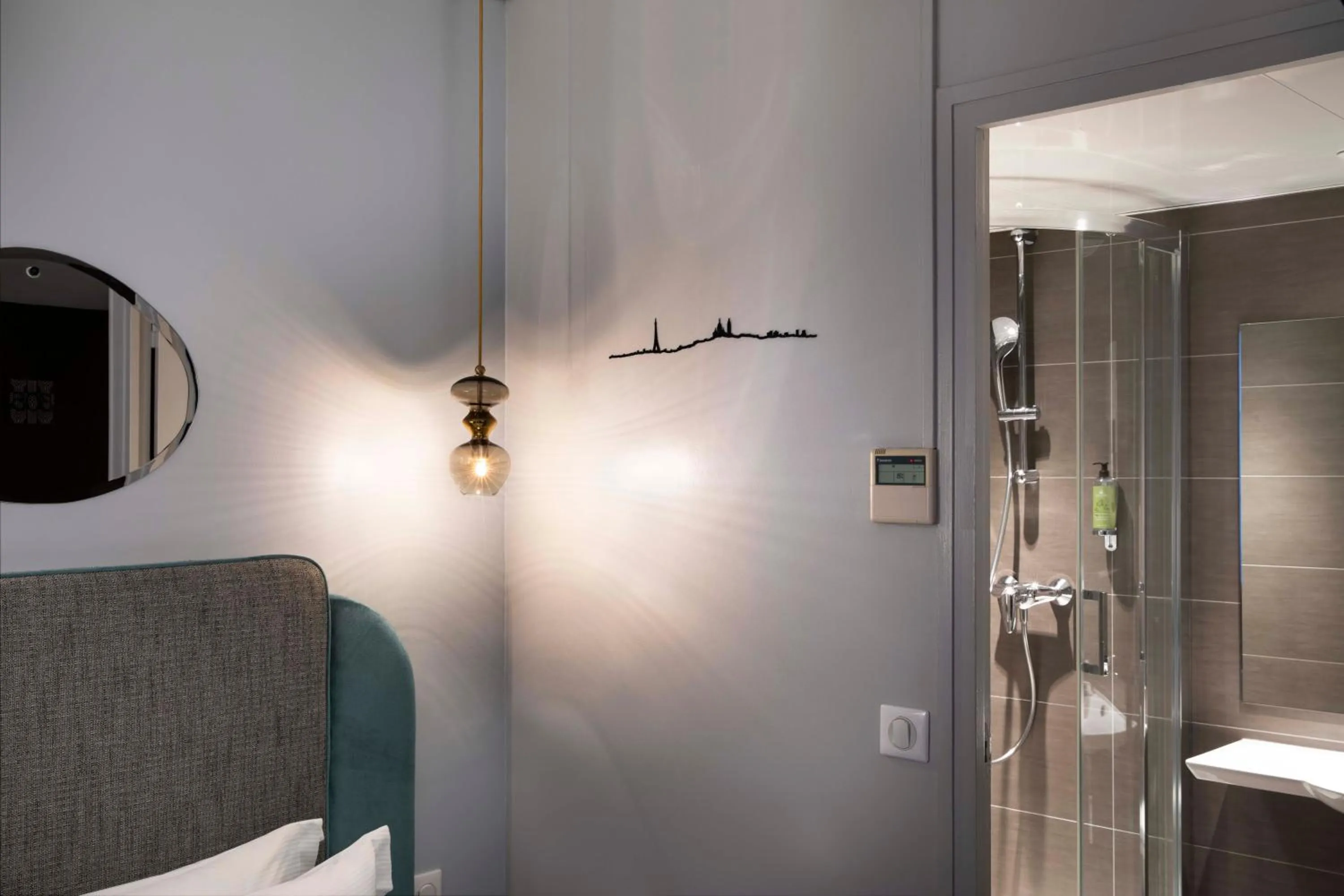 Decorative detail in Hôtel Eiffel Saint Charles