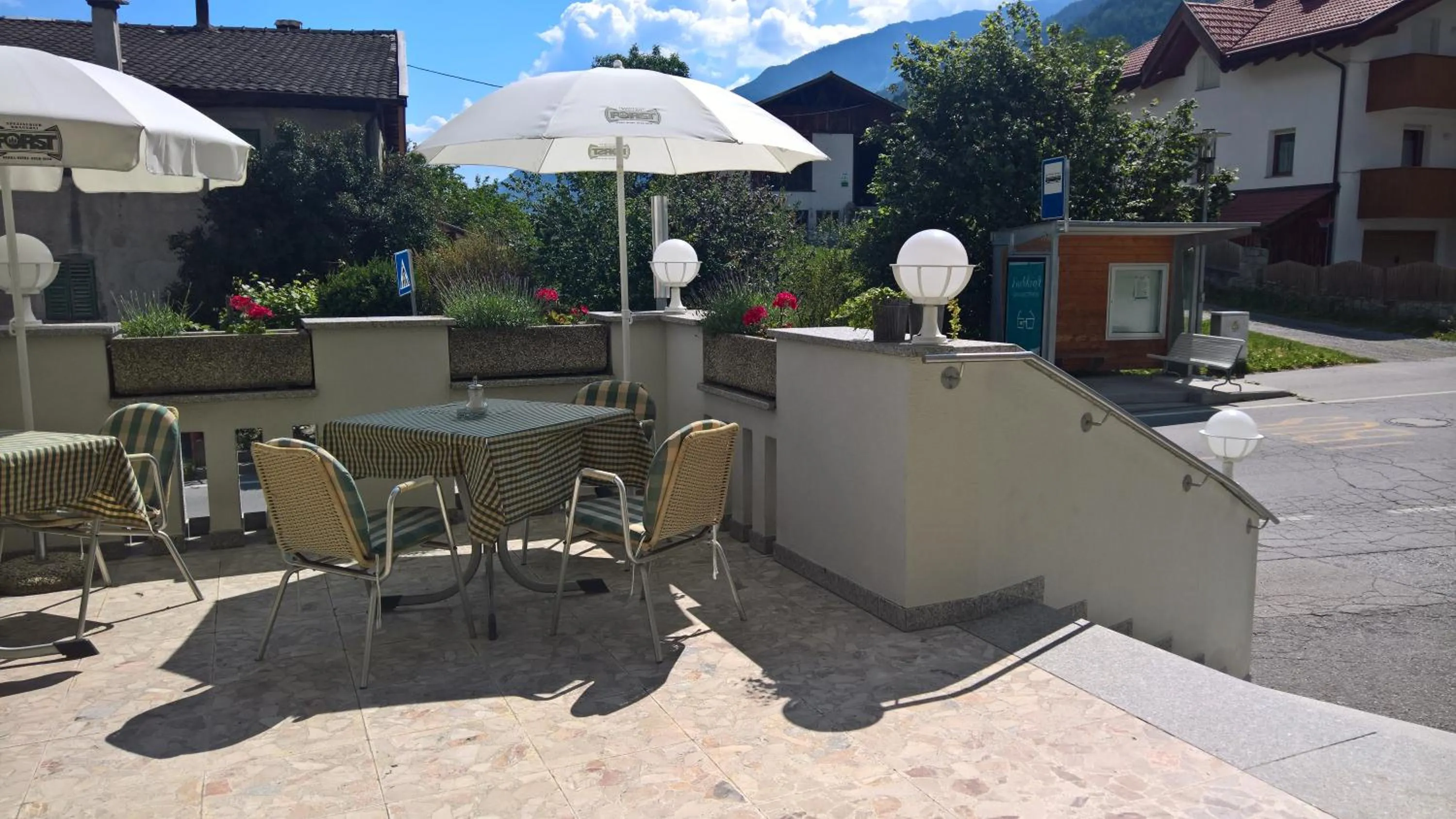 Balcony/Terrace in Hotel Krone