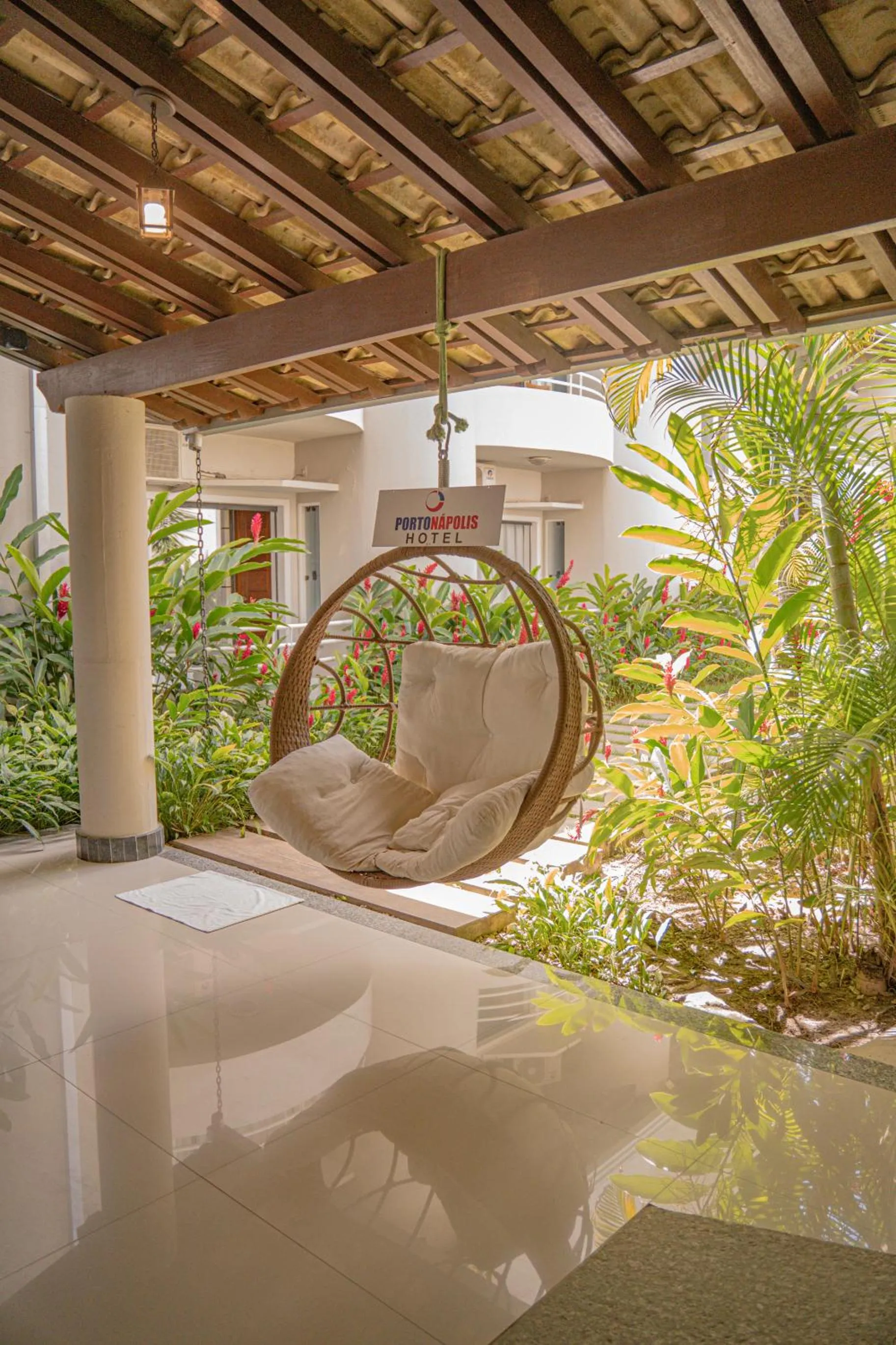 Garden in Hotel Porto Napolis