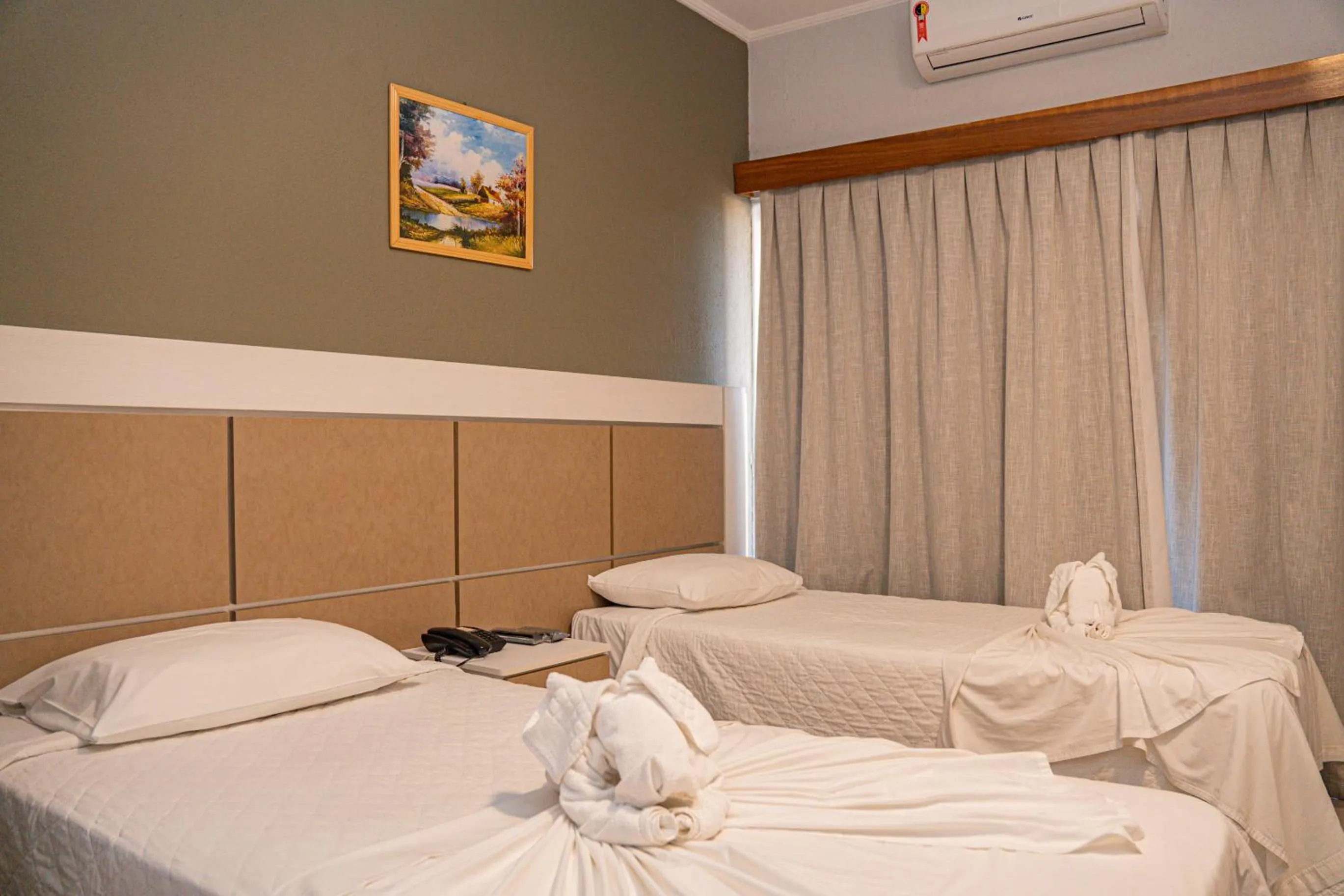 Bed in Hotel Porto Napolis