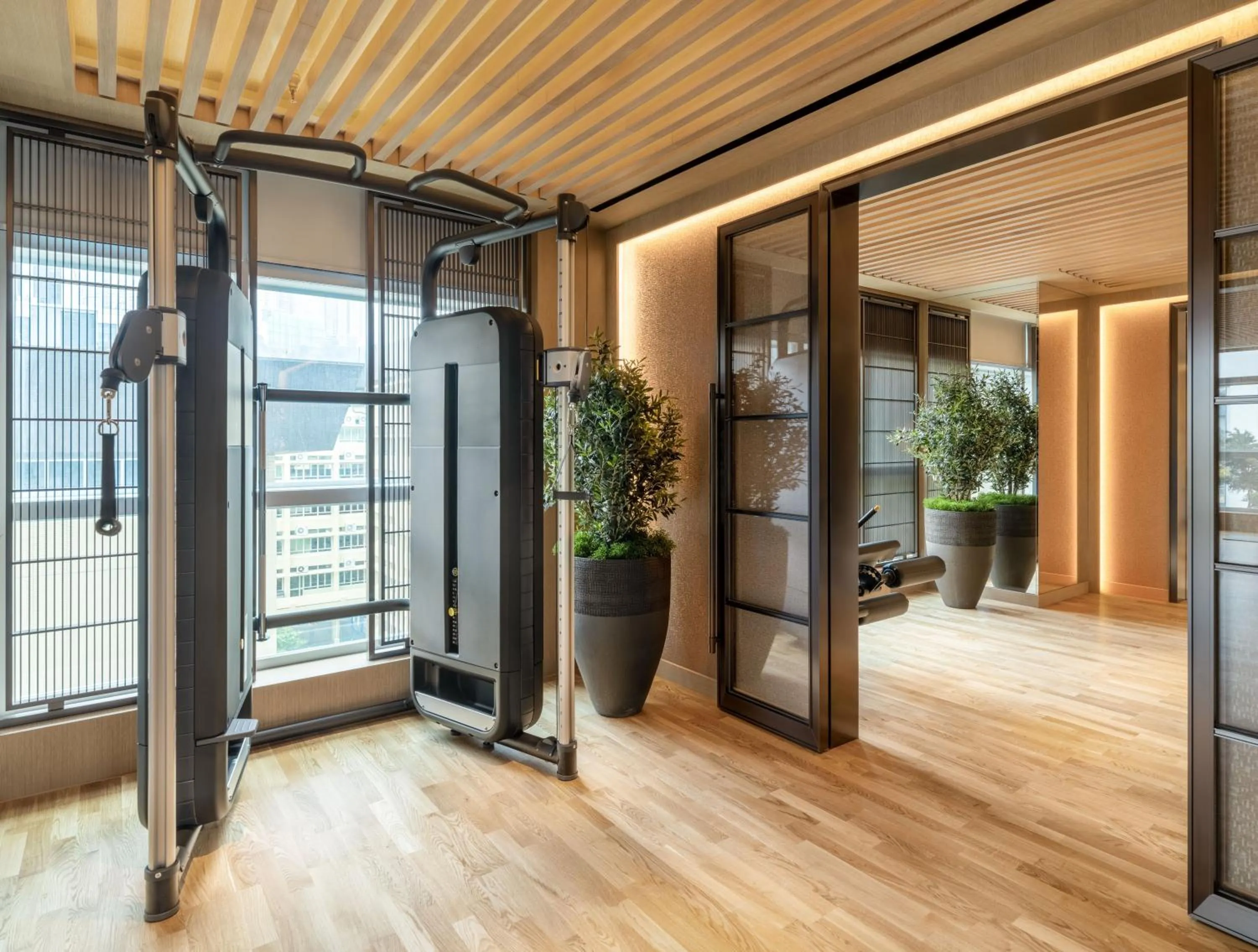 Fitness centre/facilities in Lanson Place Causeway Bay, Hong Kong