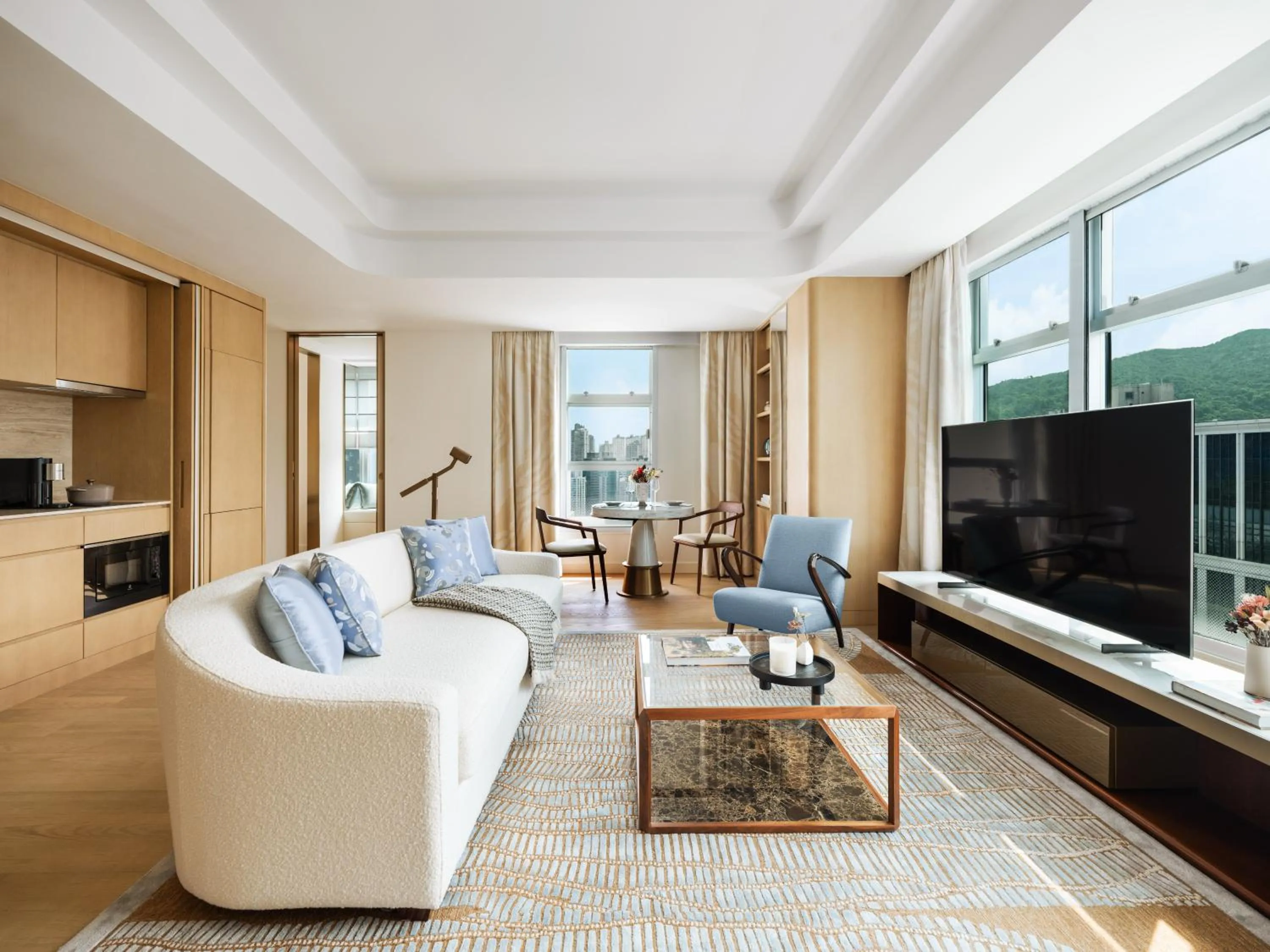 Living room in Lanson Place Causeway Bay, Hong Kong