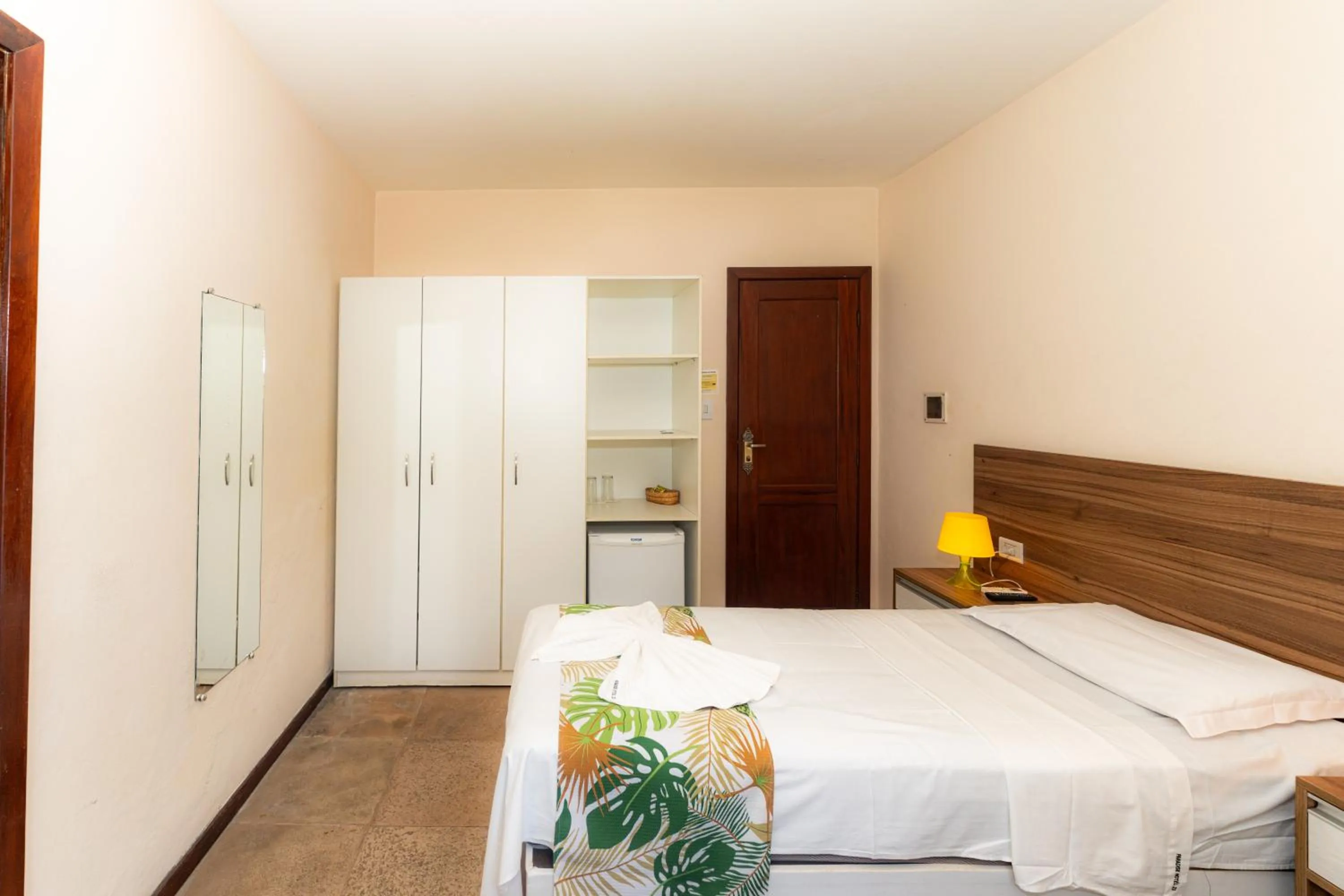 Bed in Hotel Pousada Salvador Paradise