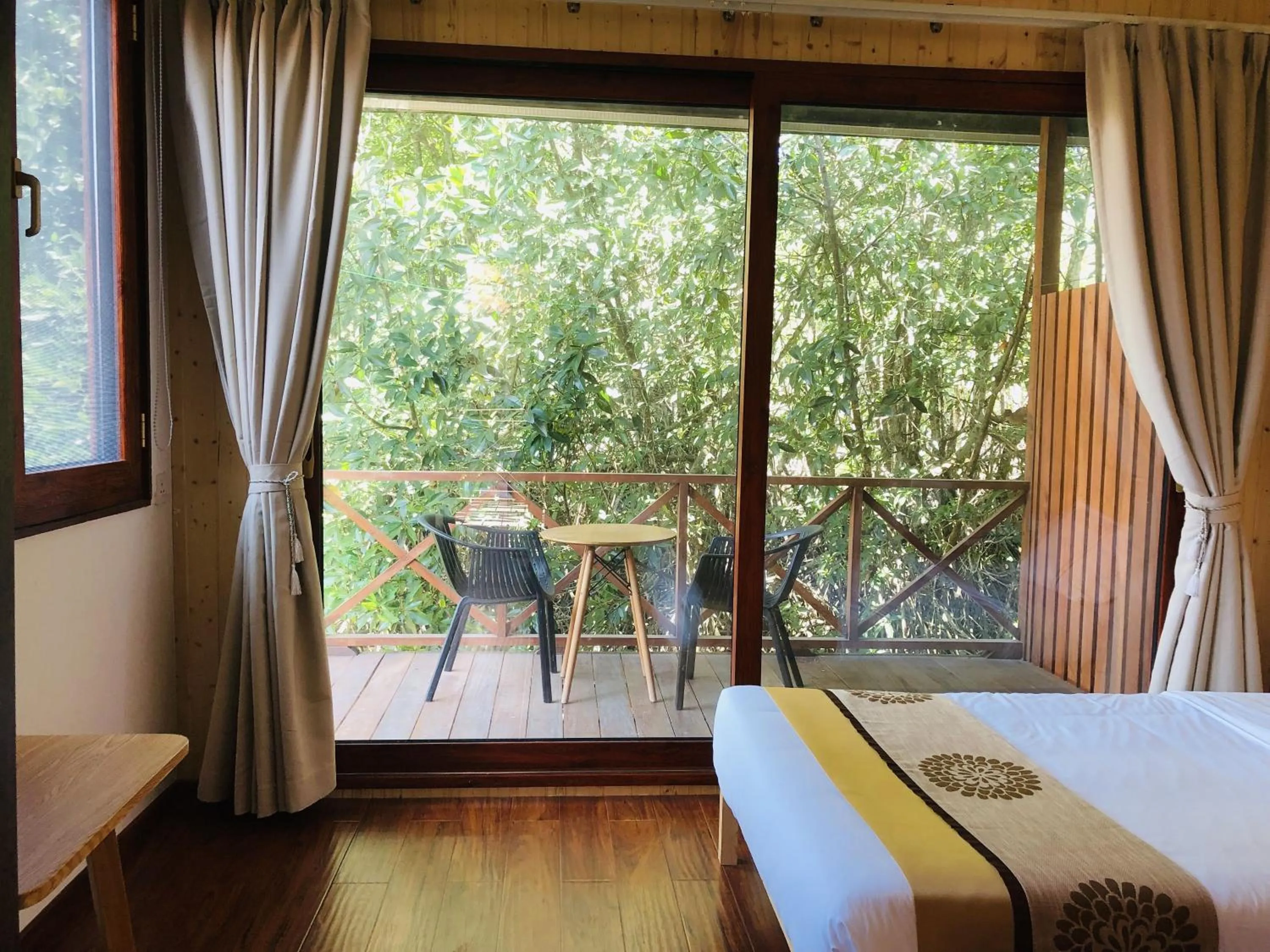 Bed in Gayang Friendly Water House Homestay