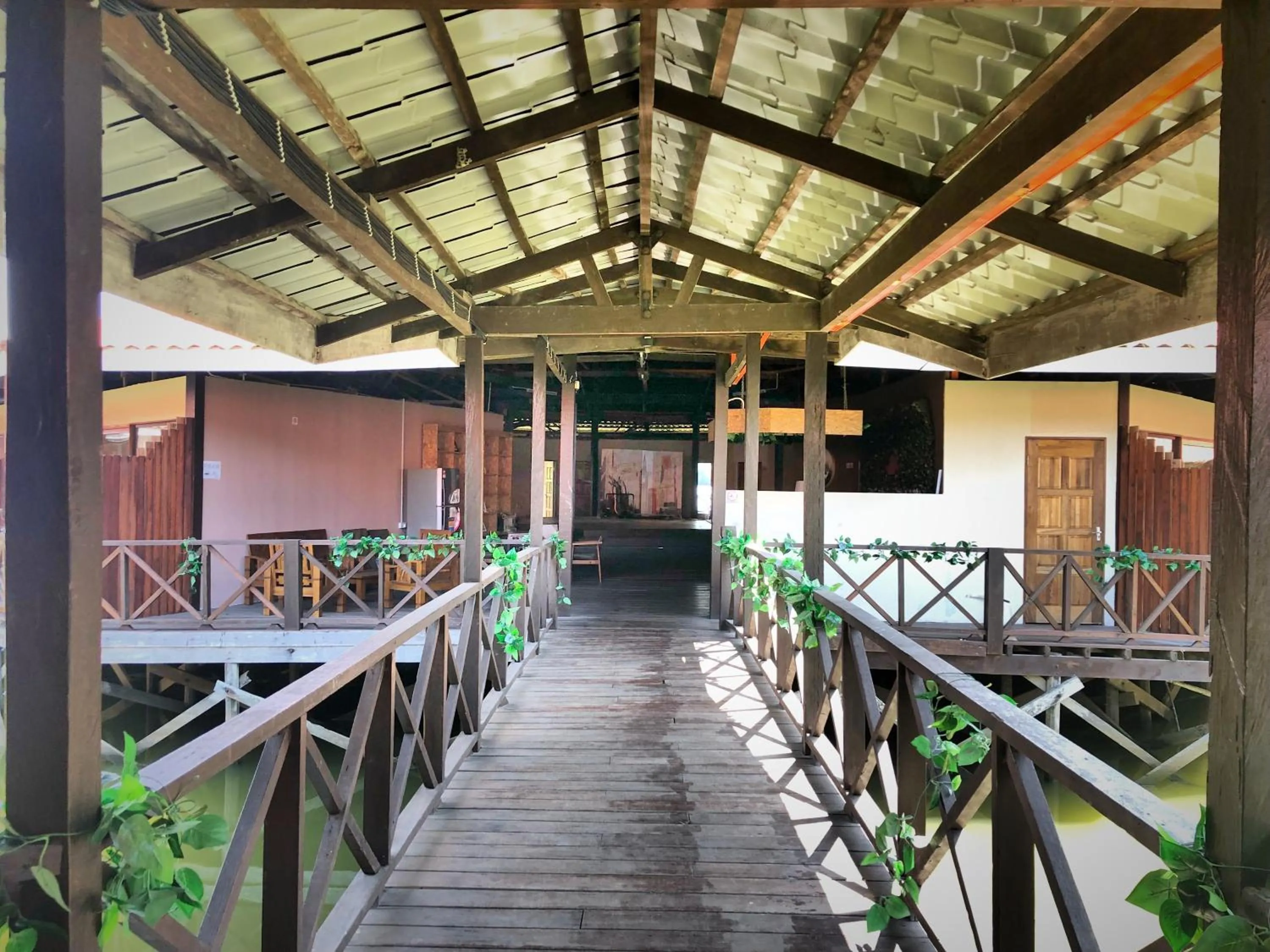 Facade/entrance in Gayang Friendly Water House Homestay