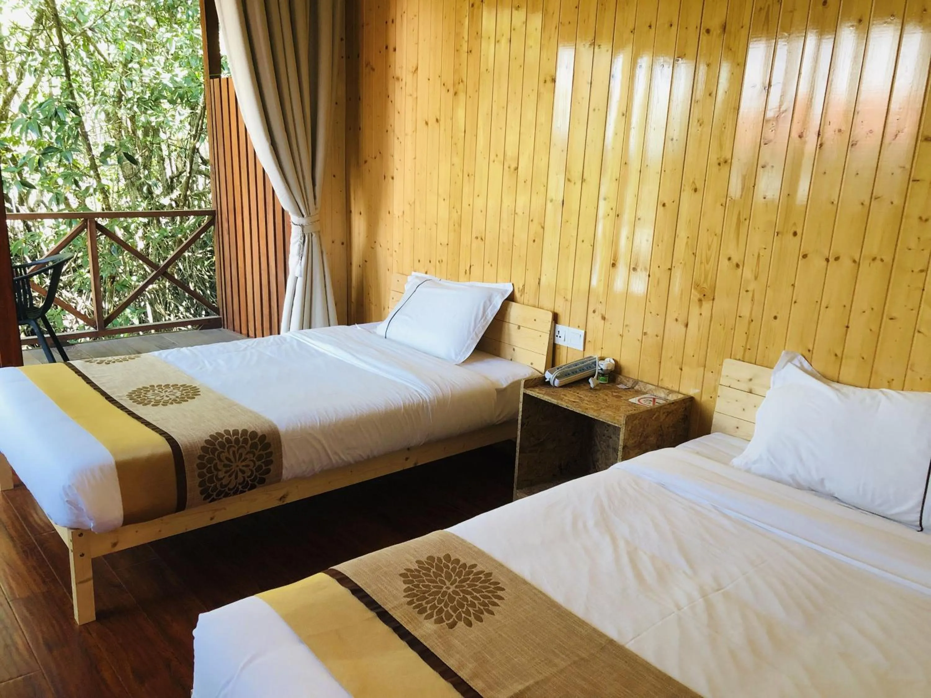 Bed in Gayang Friendly Water House Homestay