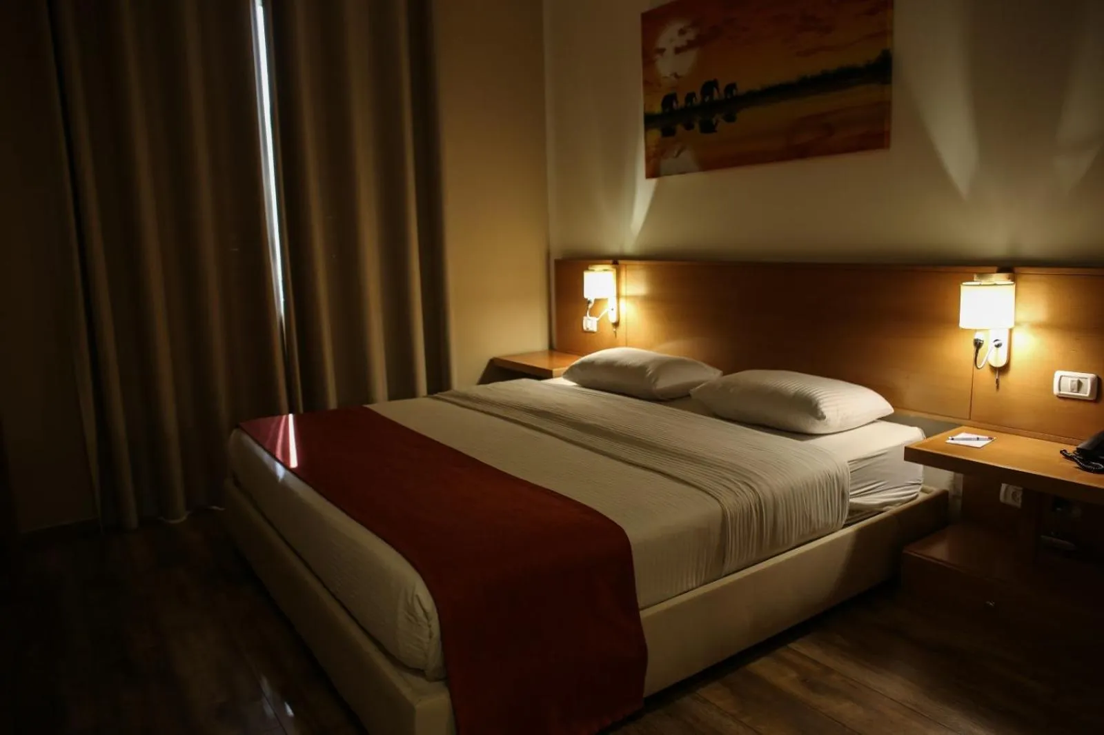 Bed in Caesar Hotel Ramallah