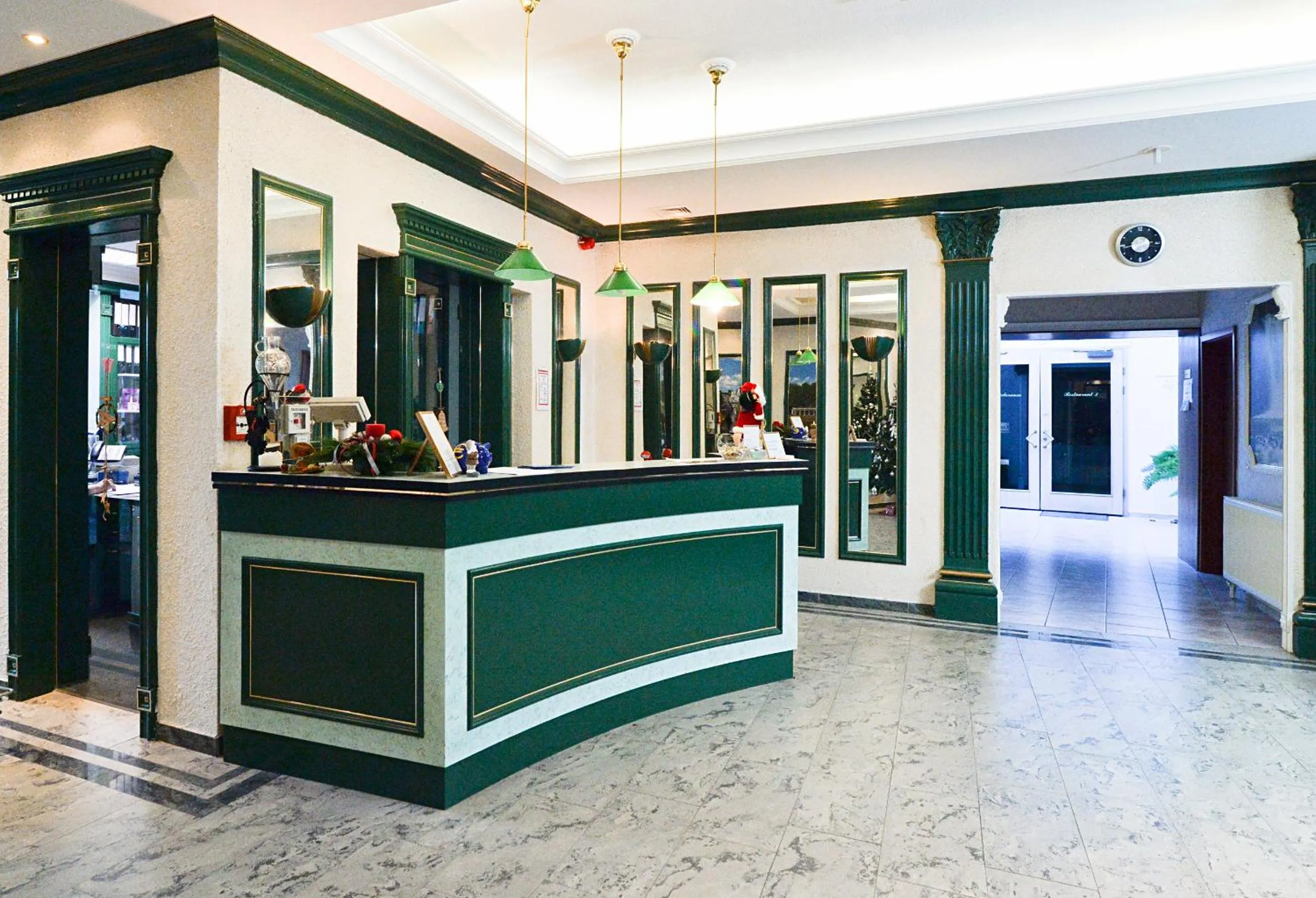 Lobby or reception in Landgasthof & Hotel Waldow