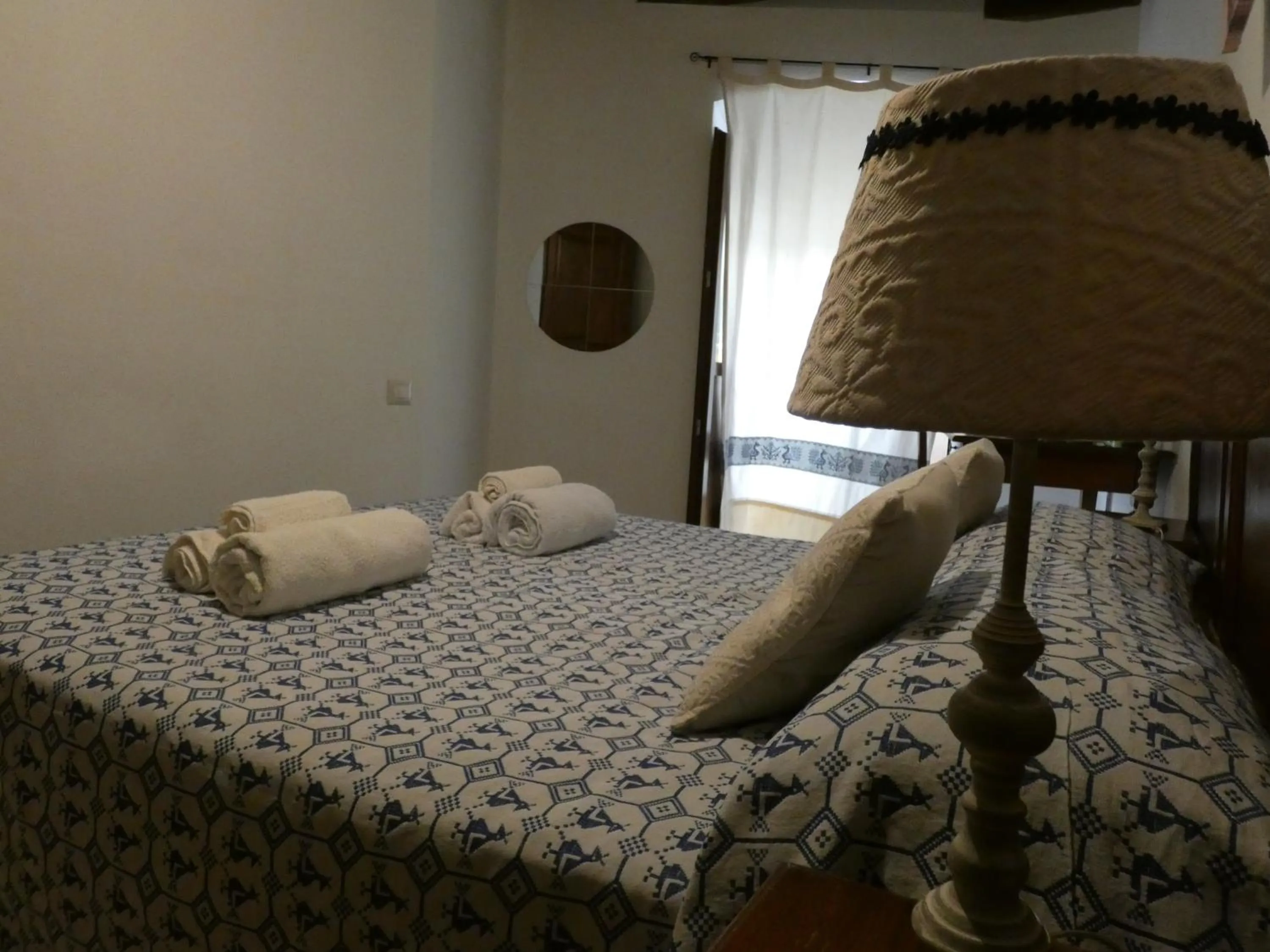 Bed in L'Antica Torre Caralis Holiday