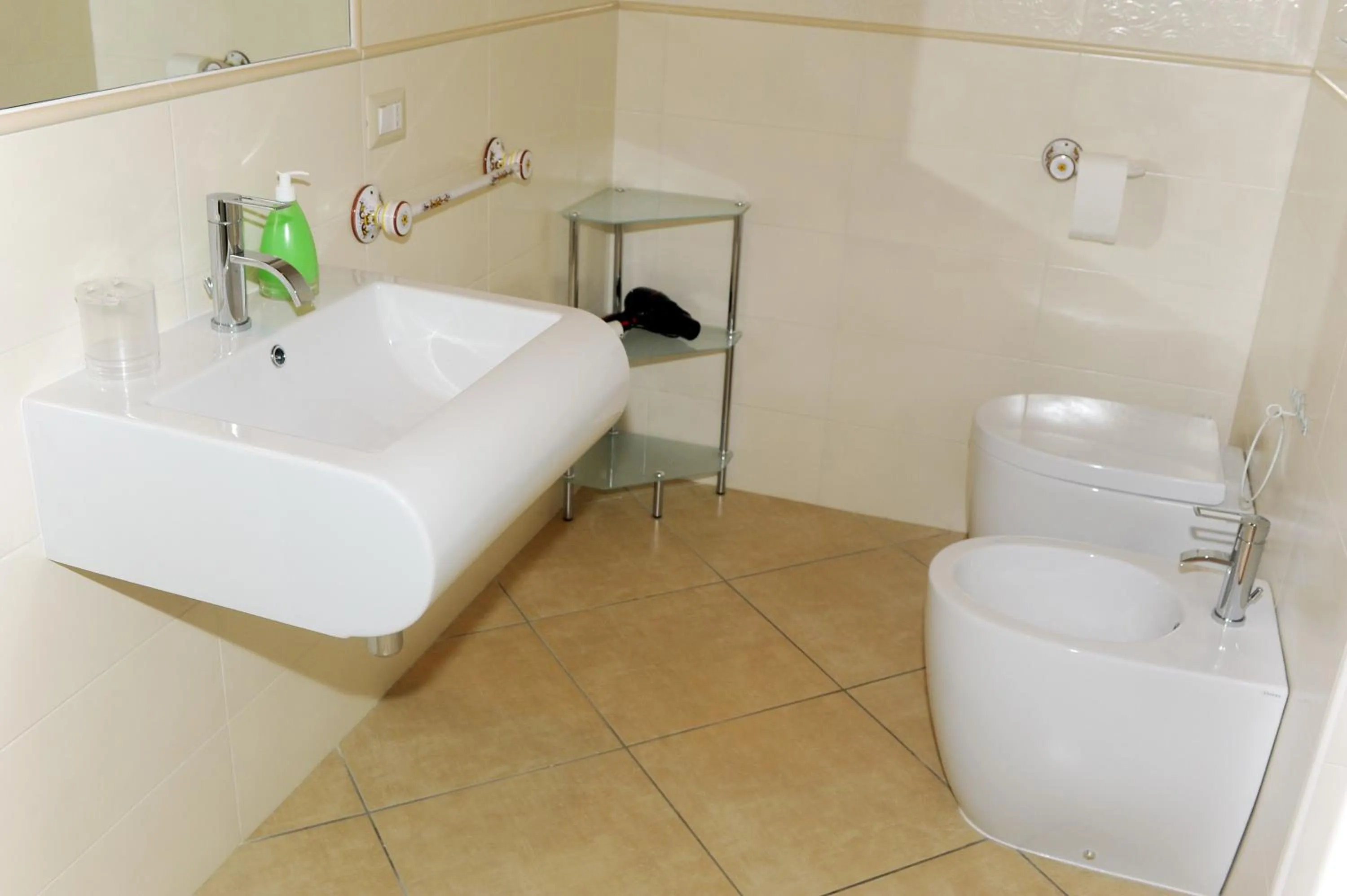 Bathroom in L'Antica Torre Caralis Holiday