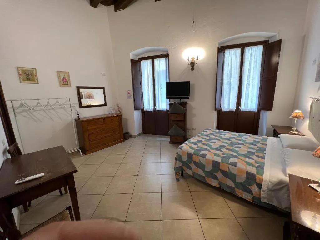 Bed in L'Antica Torre Caralis Holiday