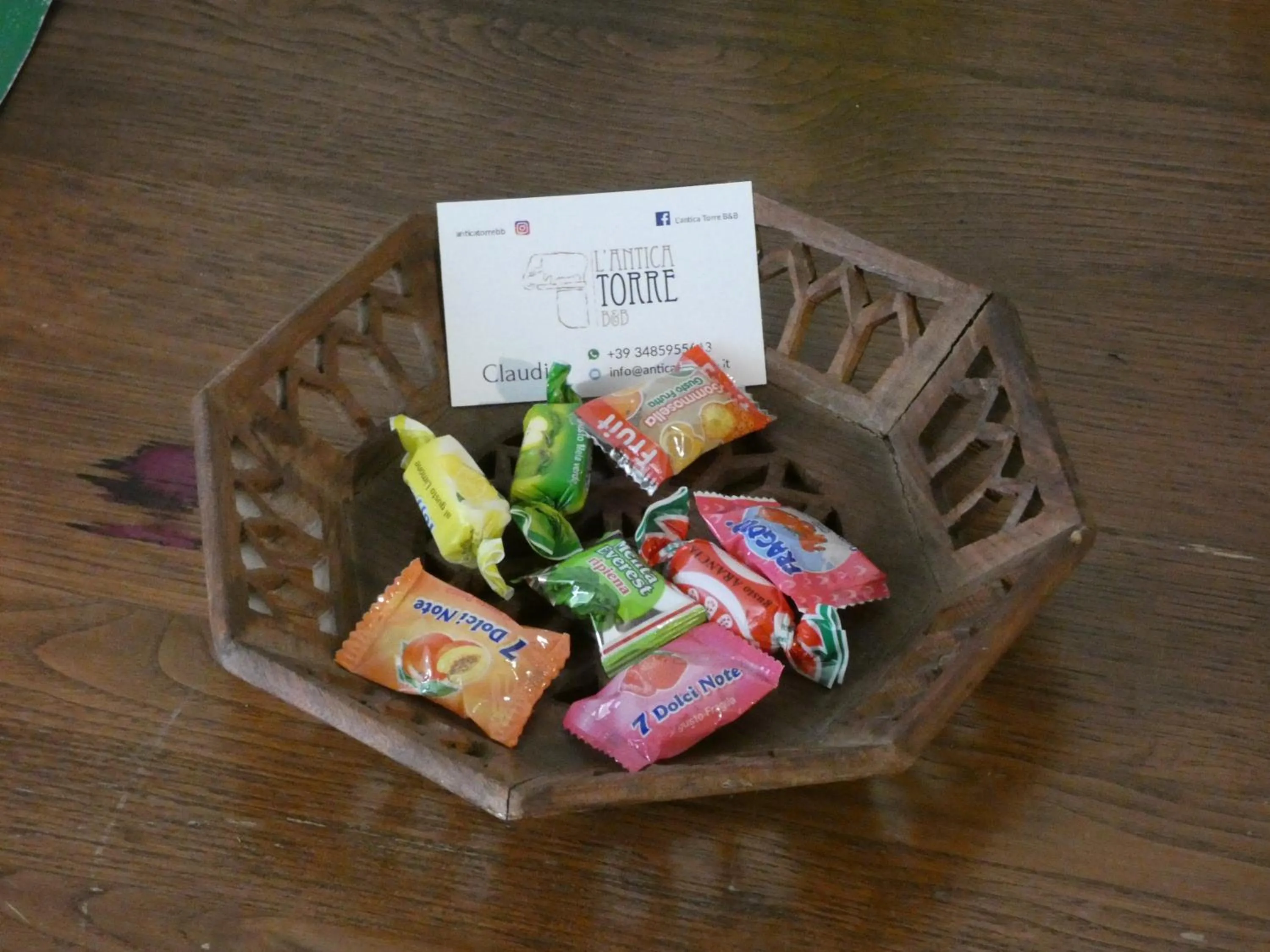 Logo/Certificate/Sign in L'Antica Torre Caralis Holiday