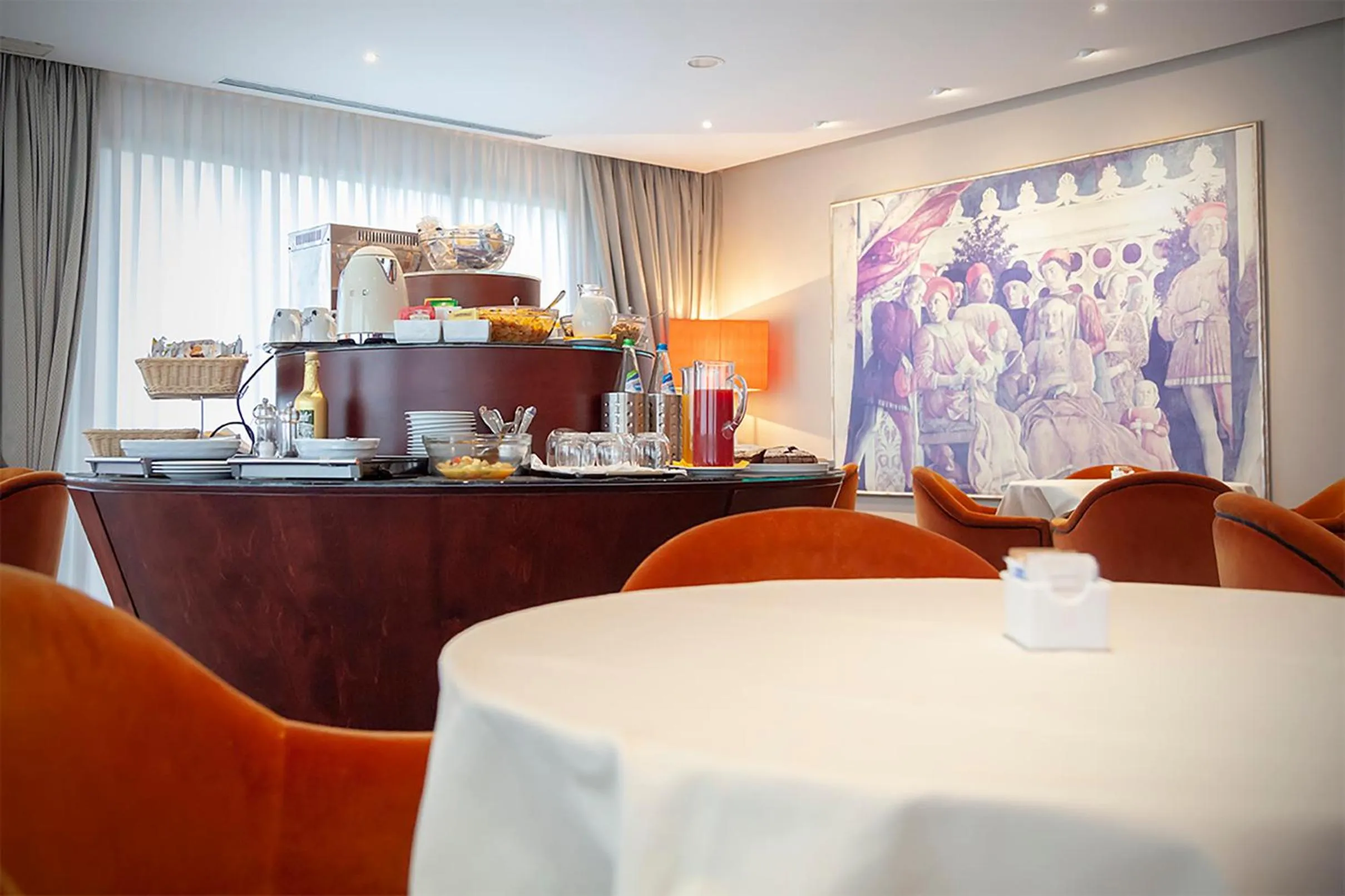 Communal lounge/ TV room in Hotel dei Gonzaga