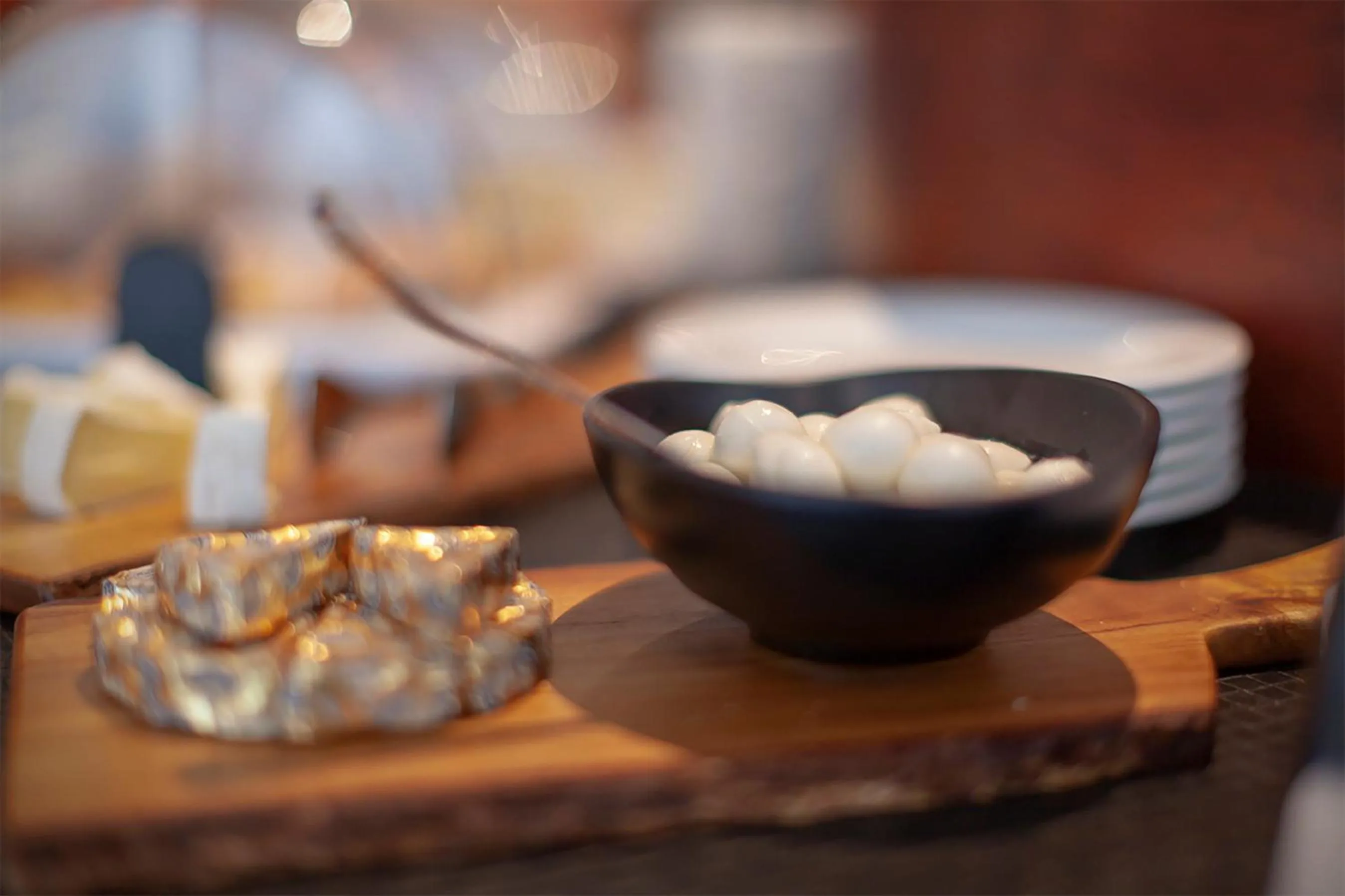 Food close-up in Hotel dei Gonzaga