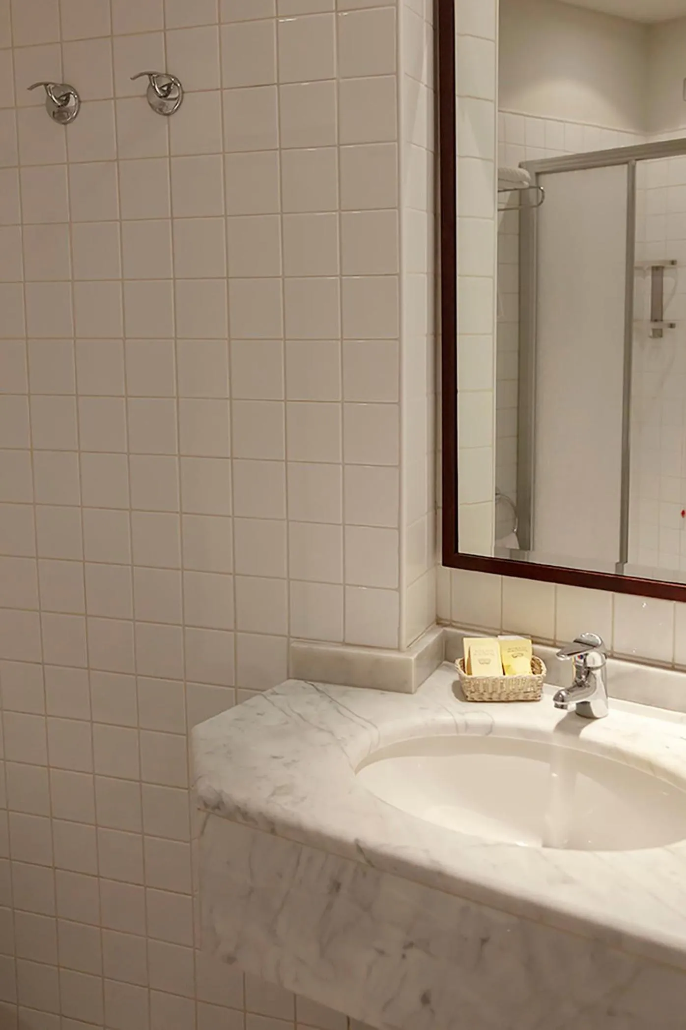 Shower in Hotel dei Gonzaga