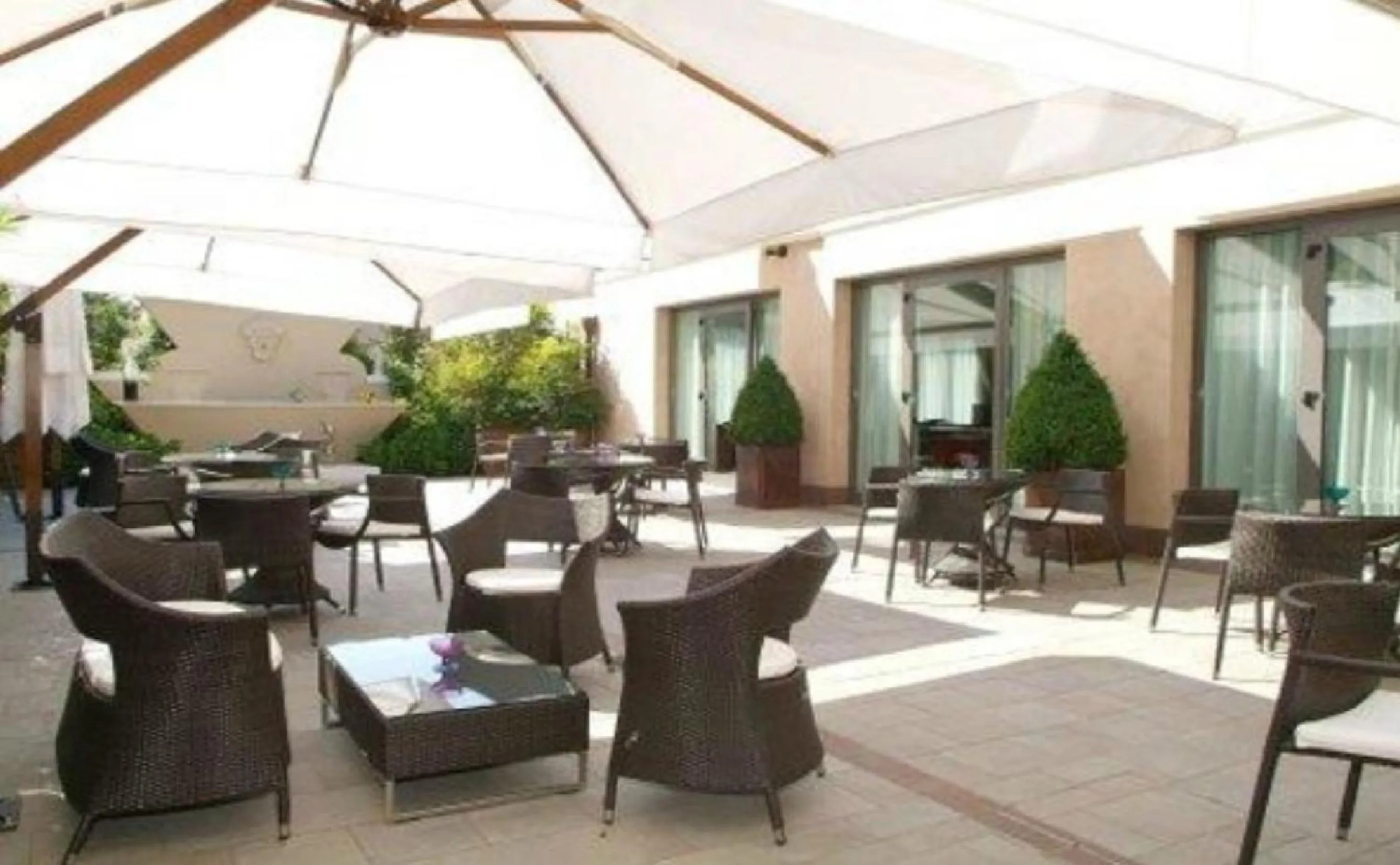 Patio in Hotel dei Gonzaga