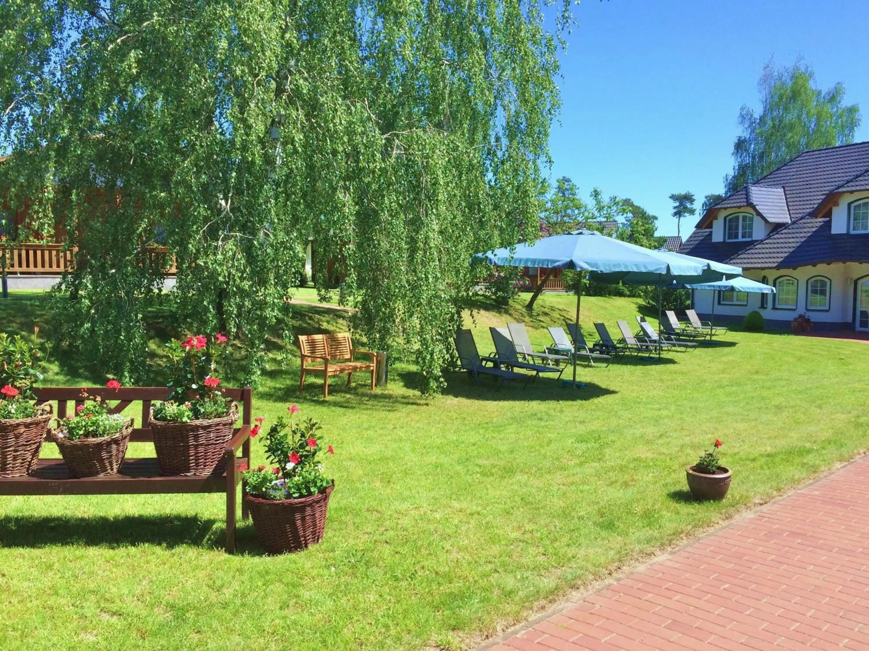 Garden in Landhaus Müritzgarten Hotel garni