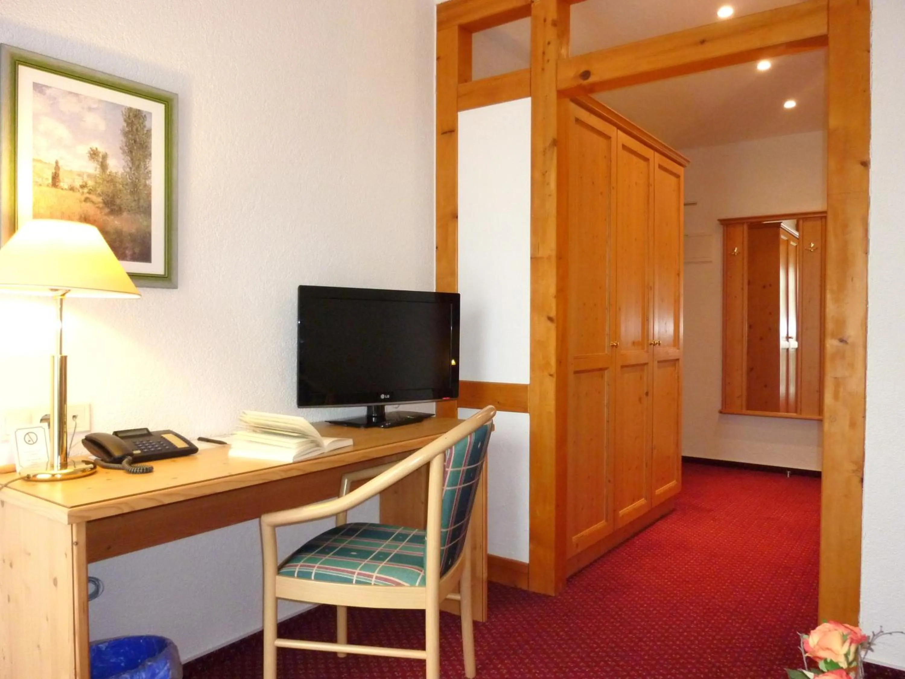 TV and multimedia in Landhaus Müritzgarten Hotel garni