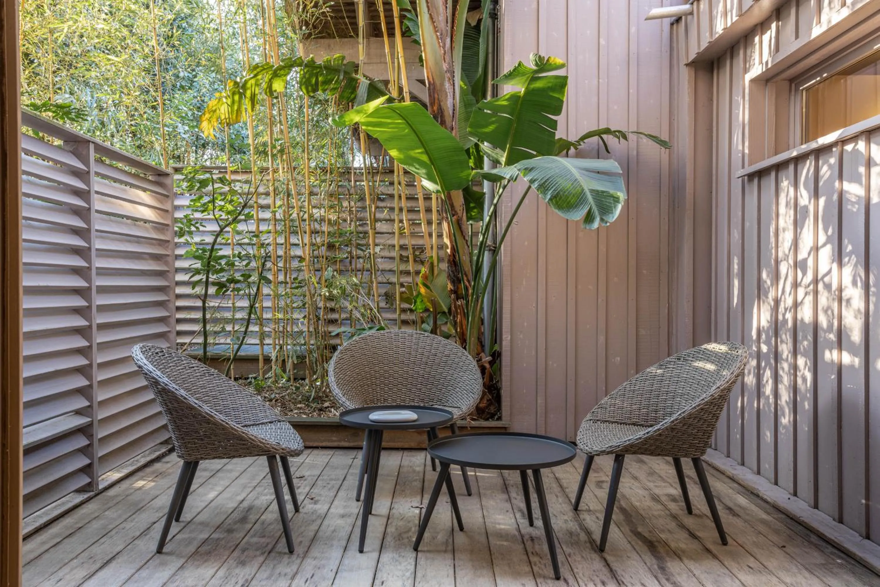 Balcony/Terrace in Hôtel Côté Sable