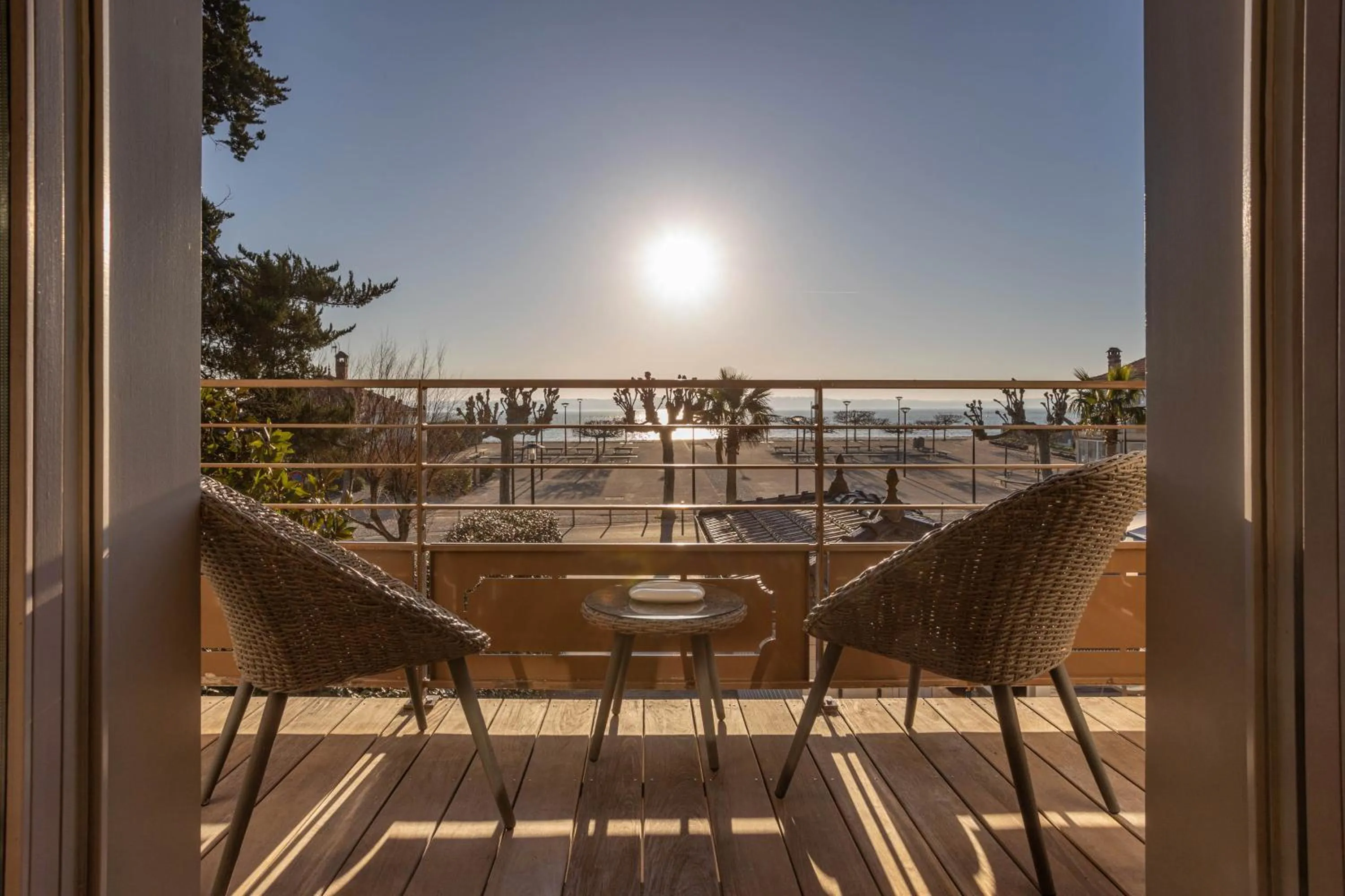 View (from property/room) in Hôtel Côté Sable