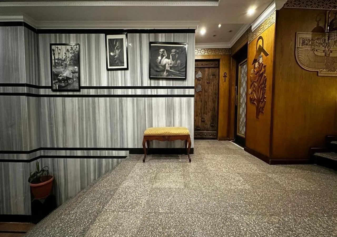 Lobby or reception in PYRAMIDS TOWER Inn