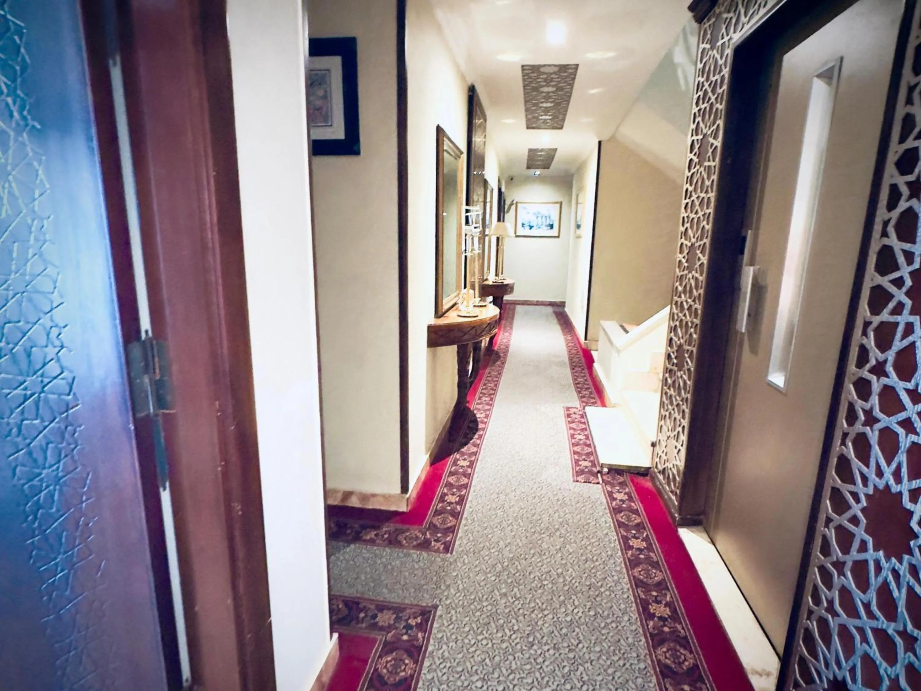 Bed in PYRAMIDS TOWER Inn