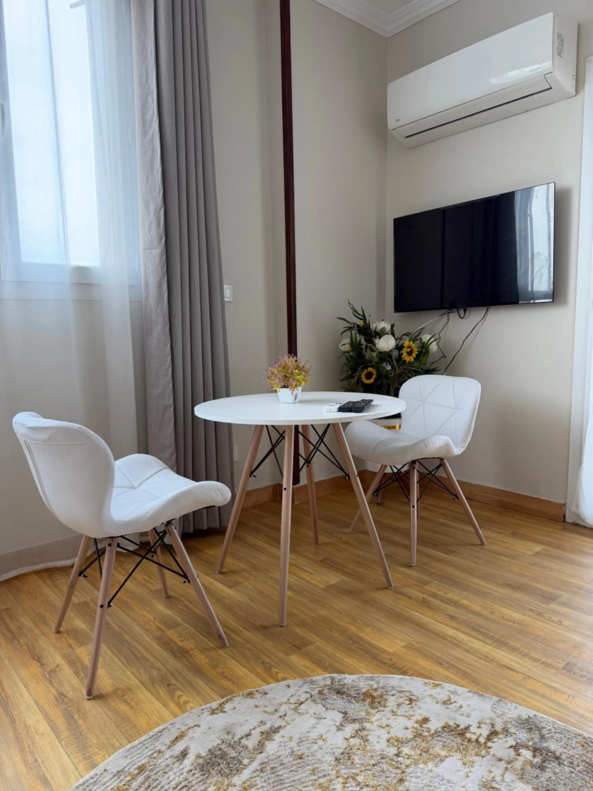Dining area in Eco green pyramids hotel