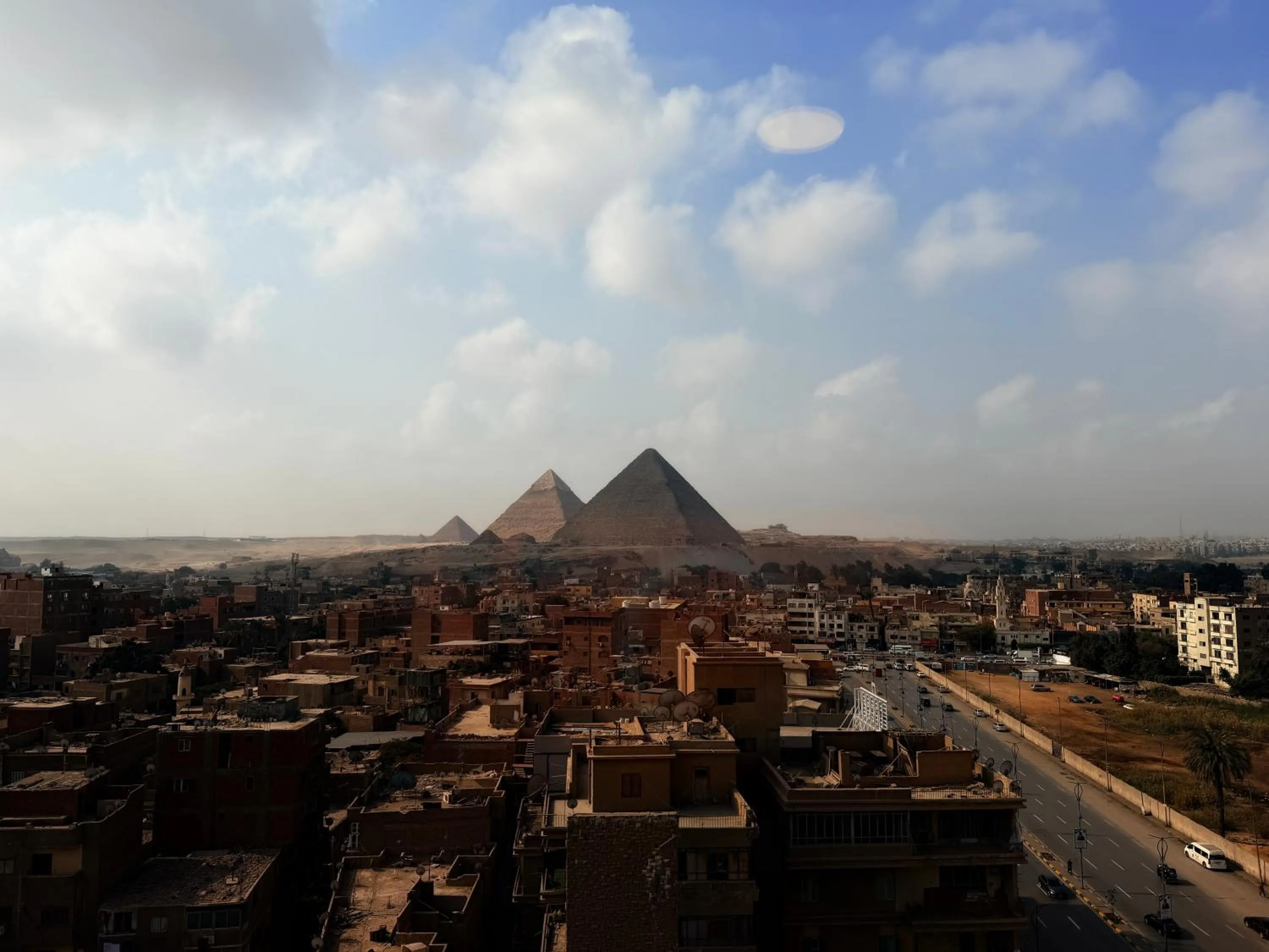 Nearby landmark in Eco green pyramids hotel