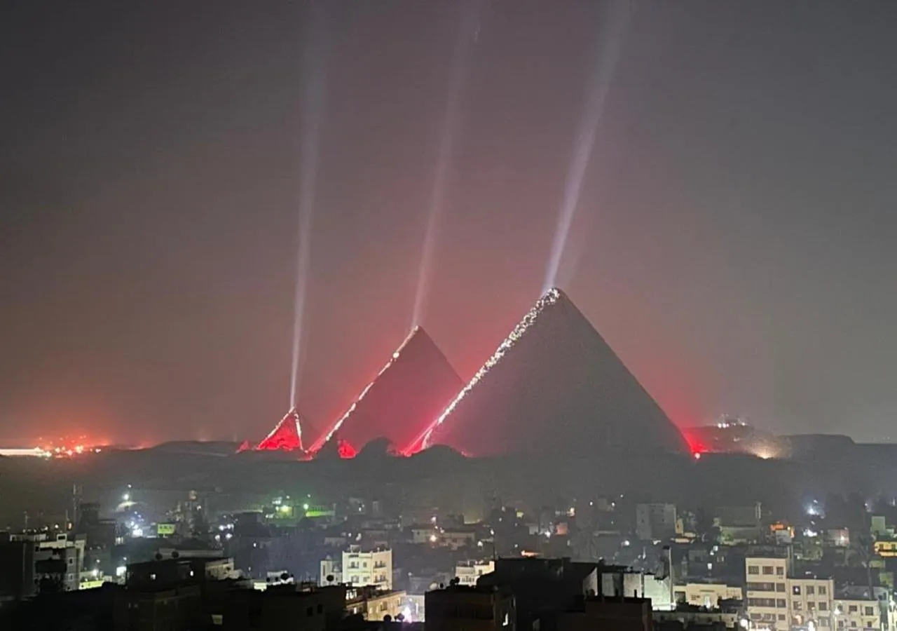 Natural landscape in PYRAMIDS TOWER Inn