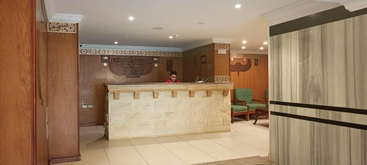 Lobby or reception in Eco green pyramids hotel