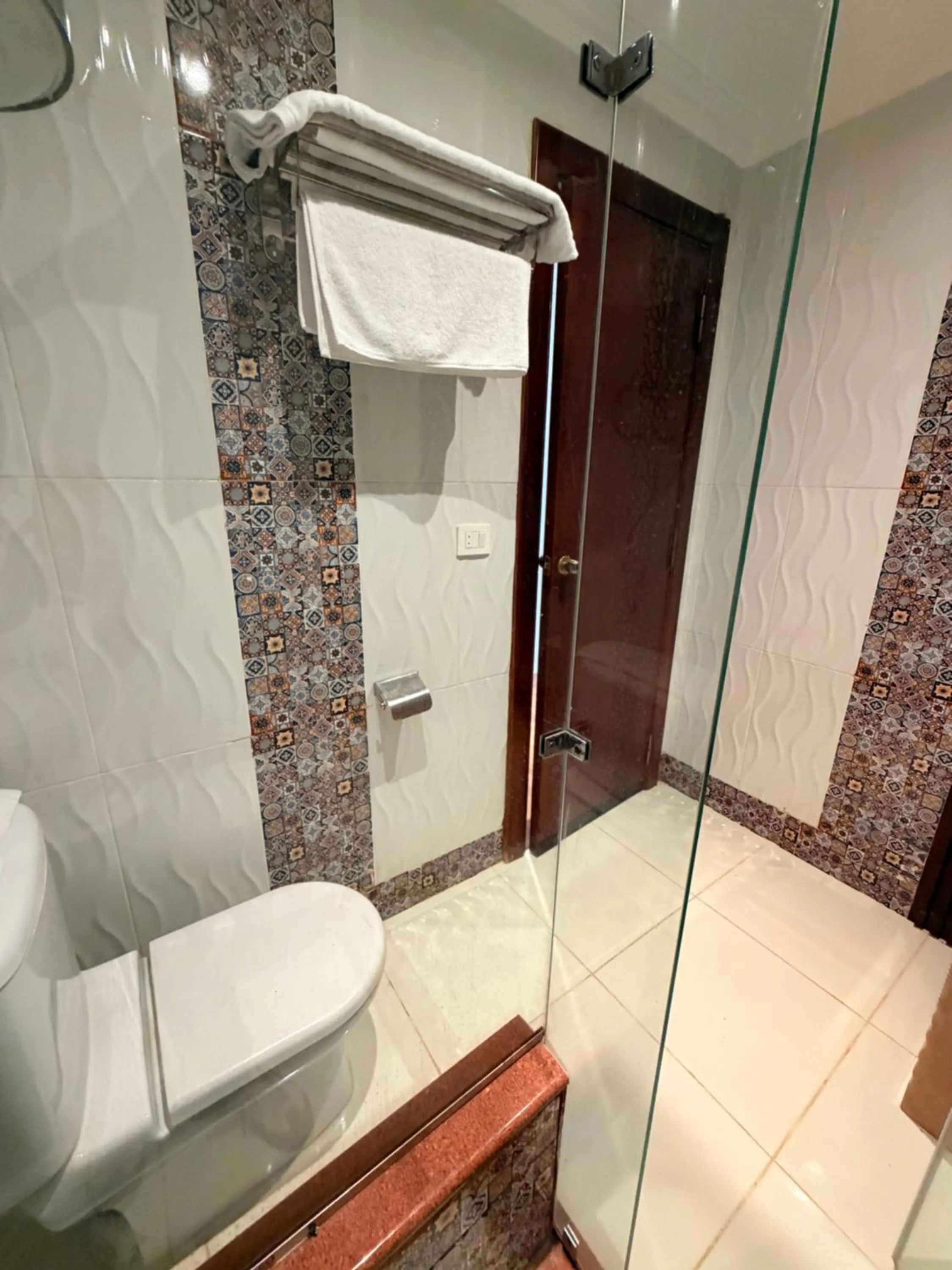 Toilet in Eco green pyramids hotel