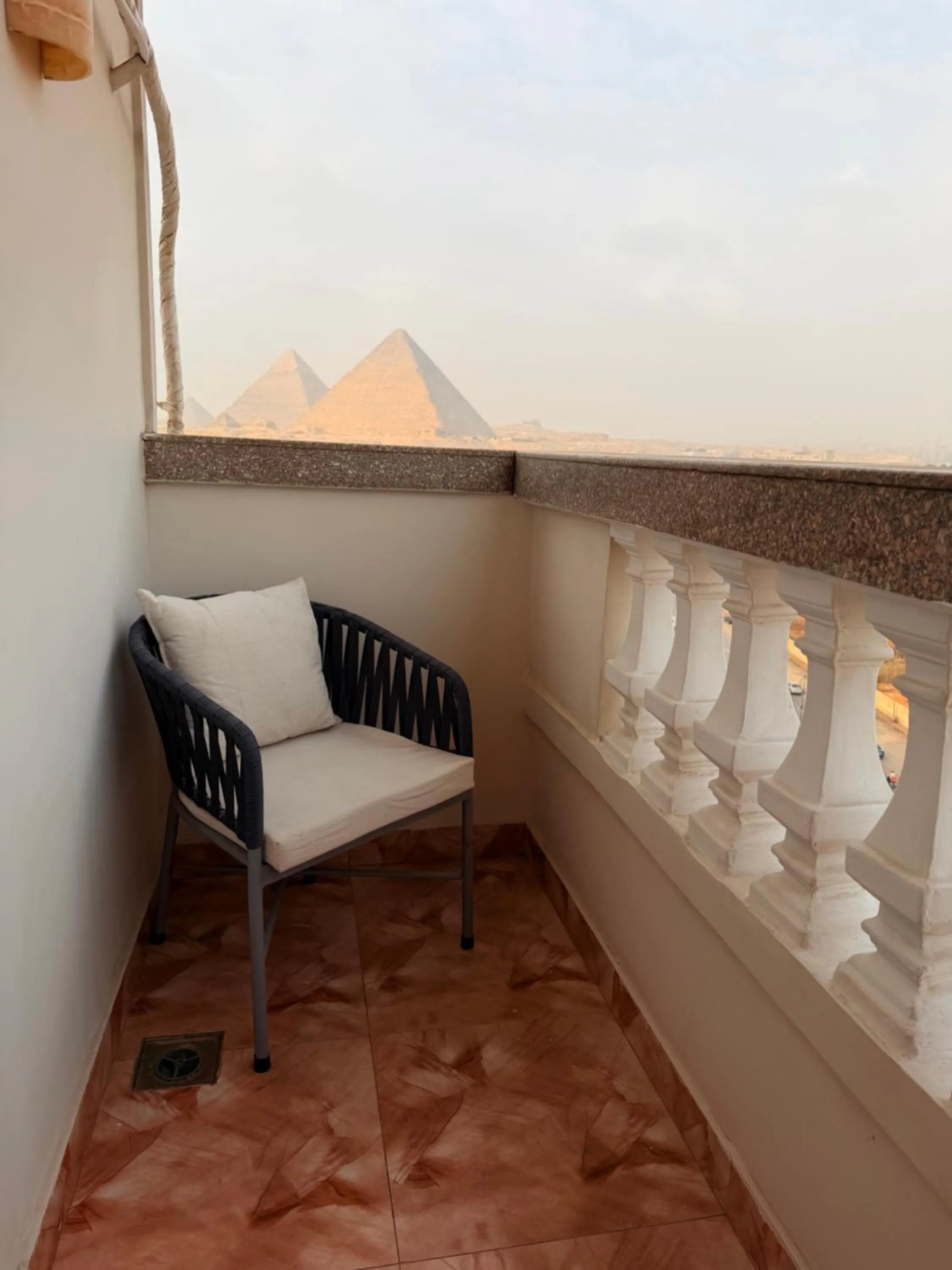 Natural landscape in Eco green pyramids hotel