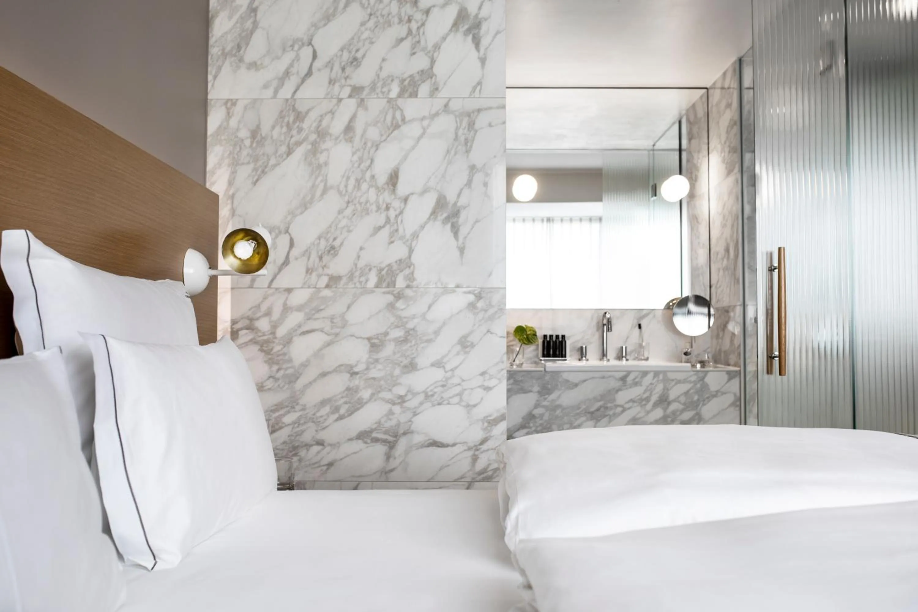 Bed in The Guesthouse Vienna