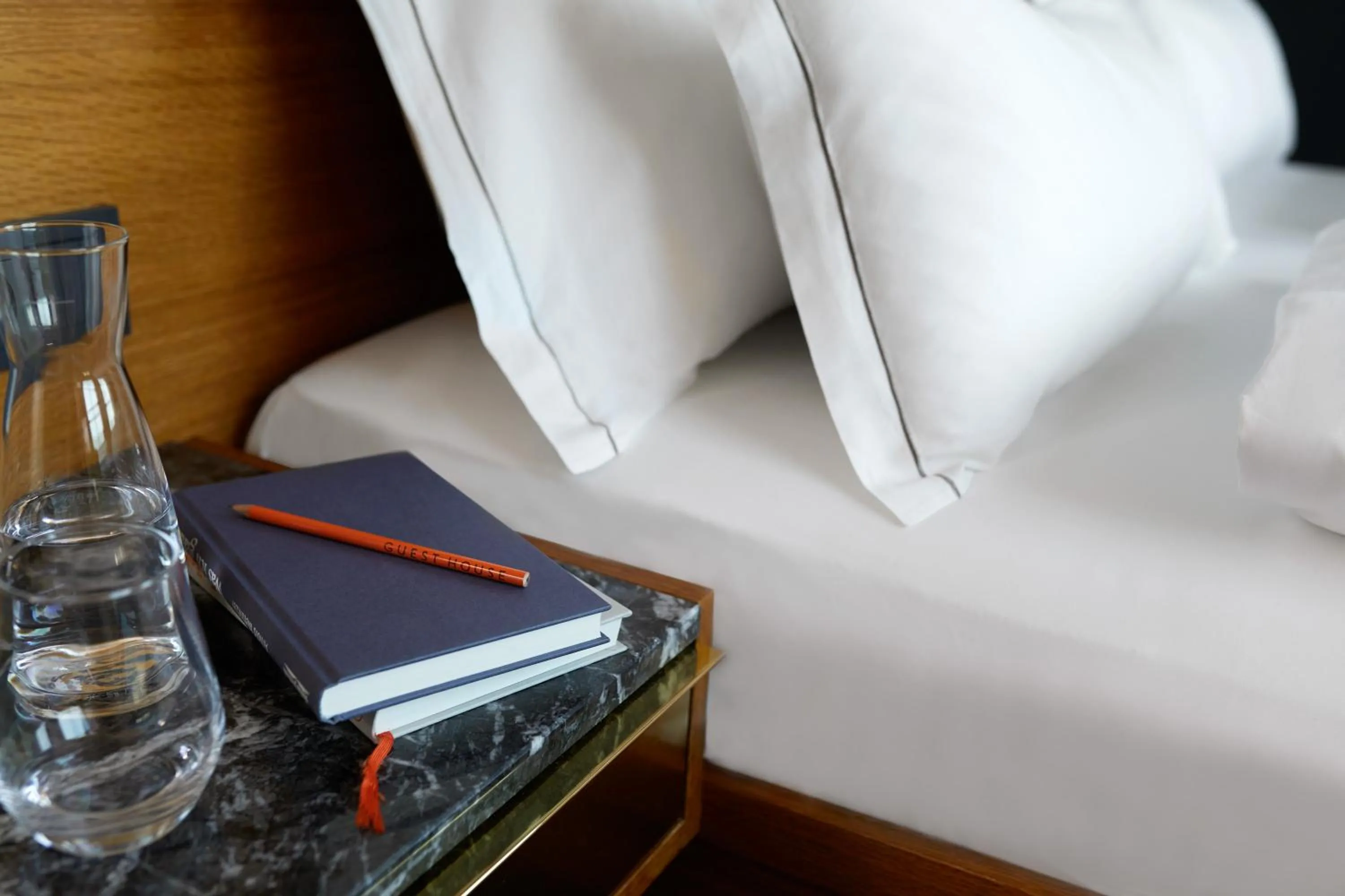 Decorative detail, Bed in The Guesthouse Vienna