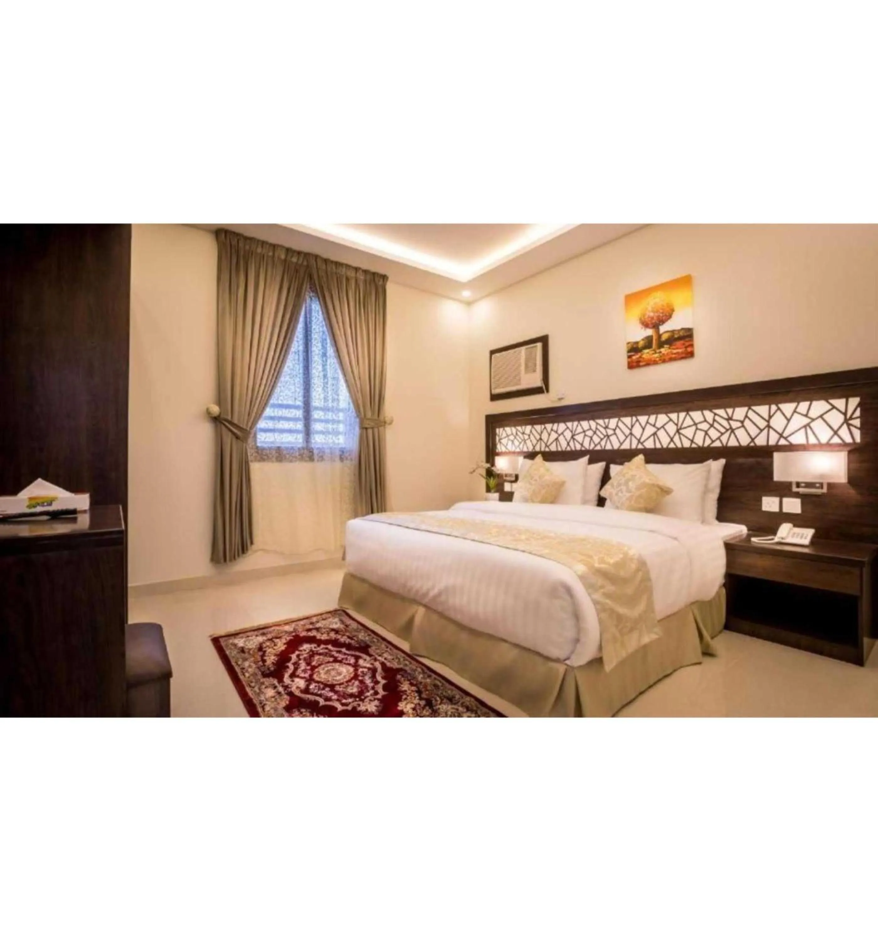 Bedroom, Bed in Palette Pearl Suites & Apartments