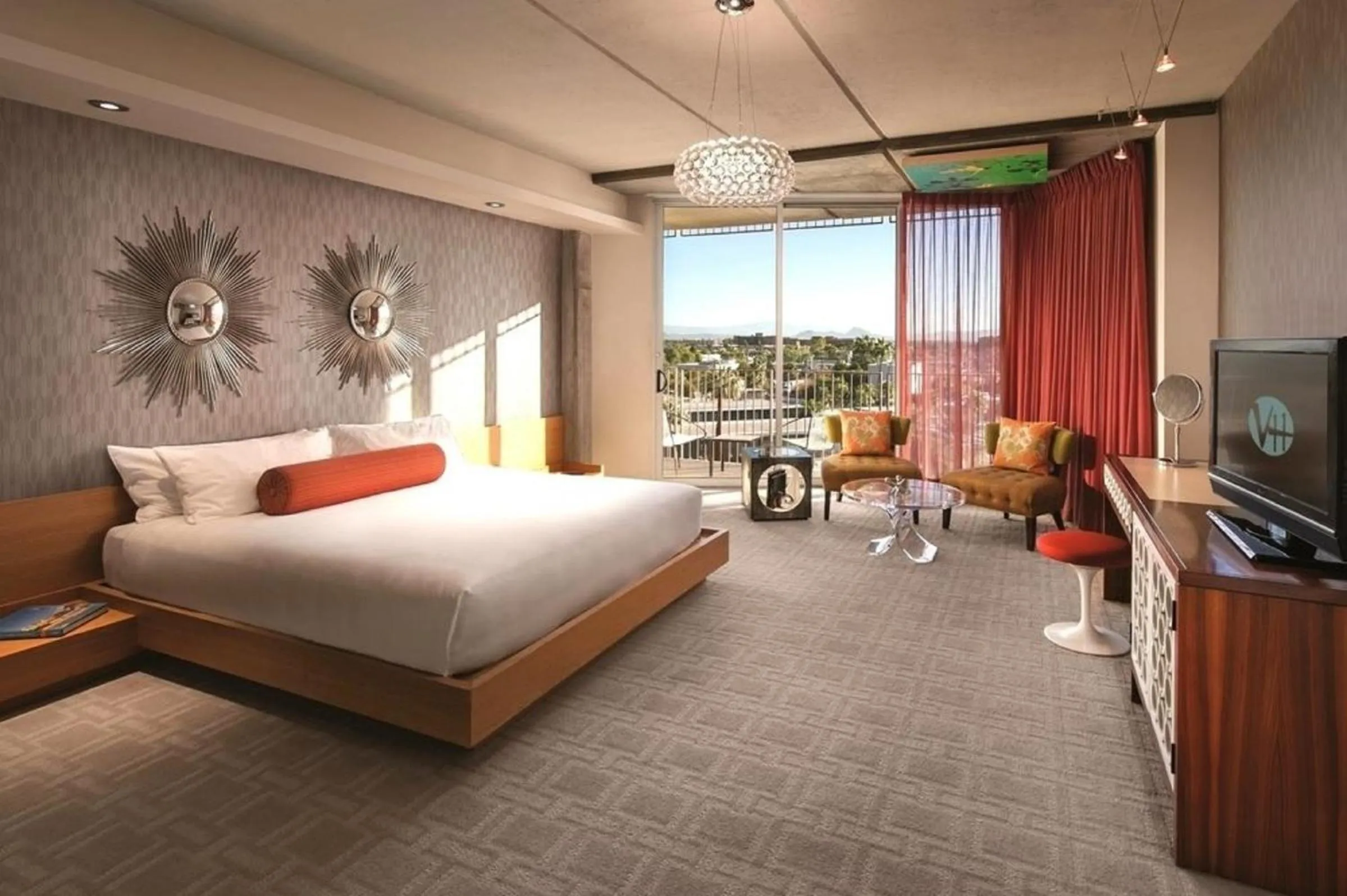 Day, Bed in Hotel Valley Ho