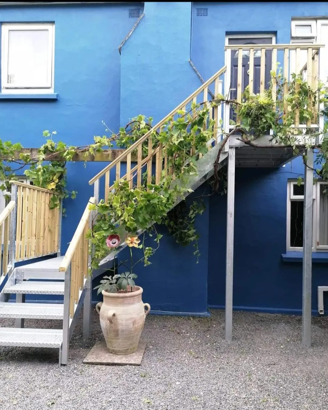 Garden in Trengilly Wartha Inn