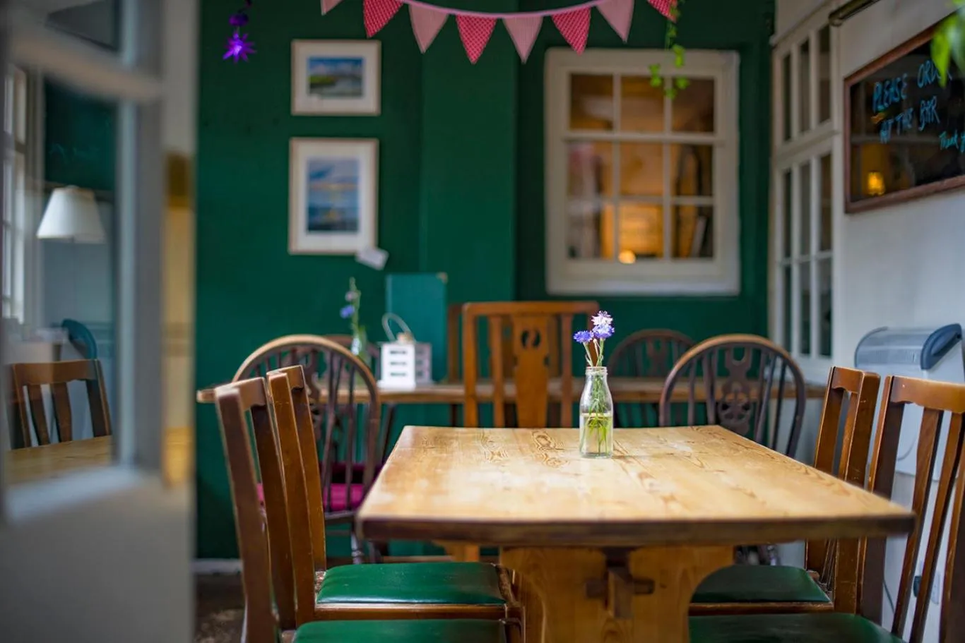 Seating area in Trengilly Wartha Inn