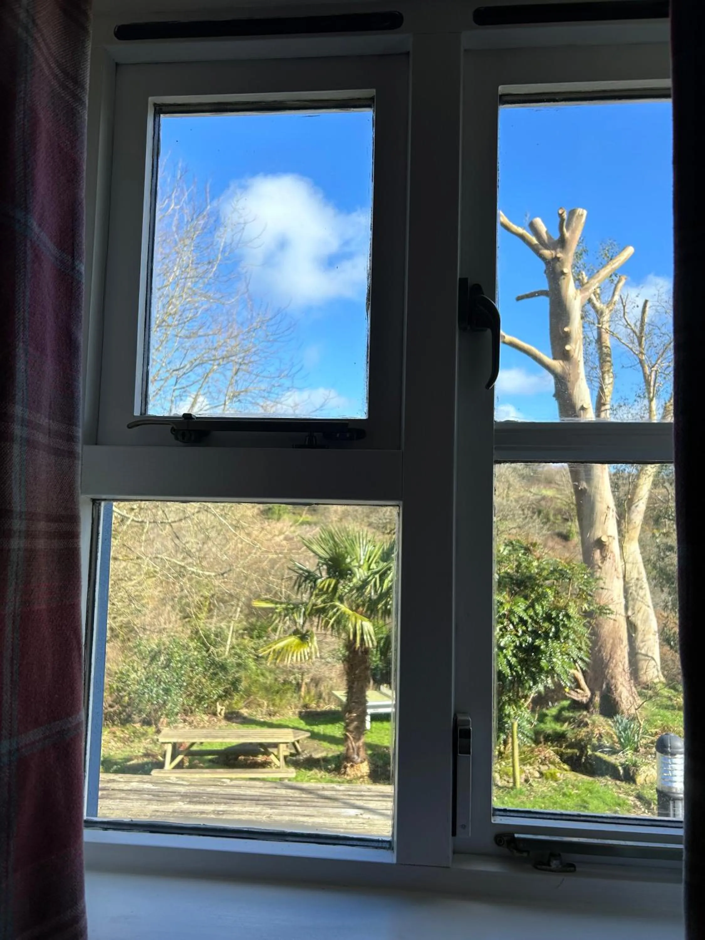 Garden in Trengilly Wartha Inn