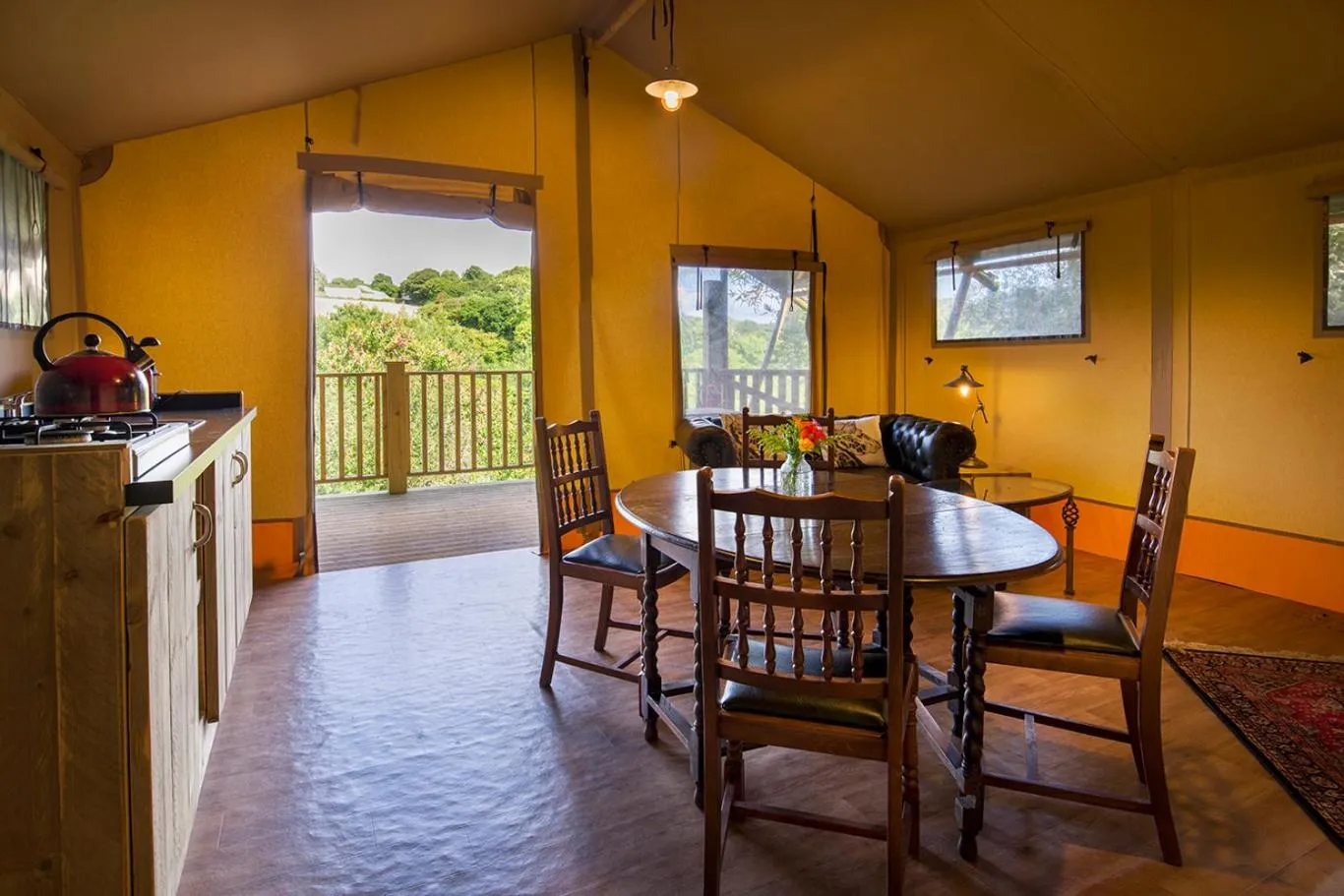 Balcony/Terrace in Trengilly Wartha Inn