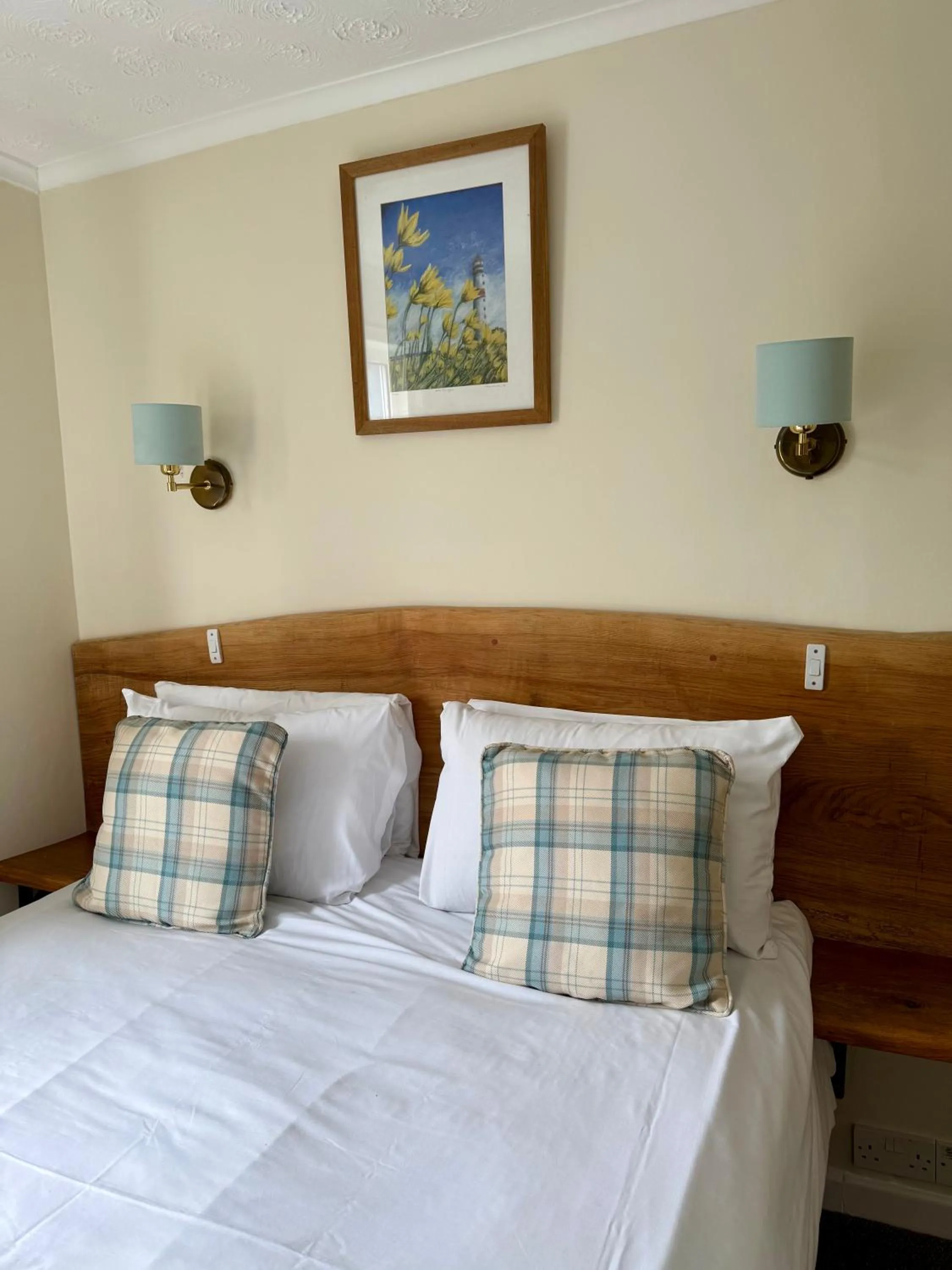 Bedroom, Bed in Trengilly Wartha Inn
