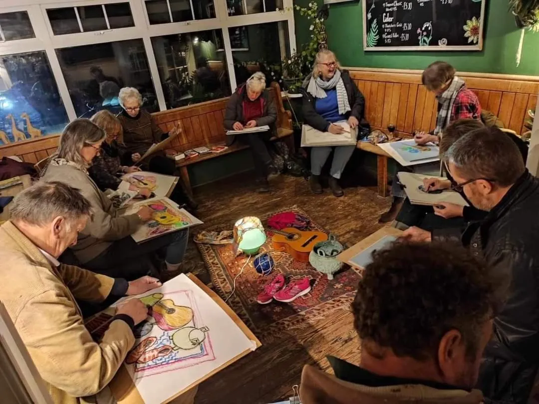 People in Trengilly Wartha Inn