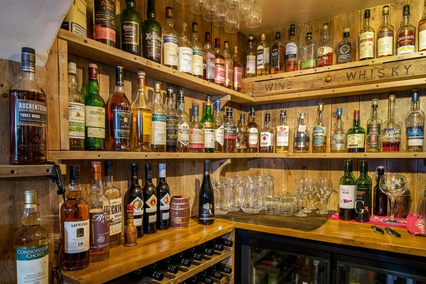 Drinks in Trengilly Wartha Inn