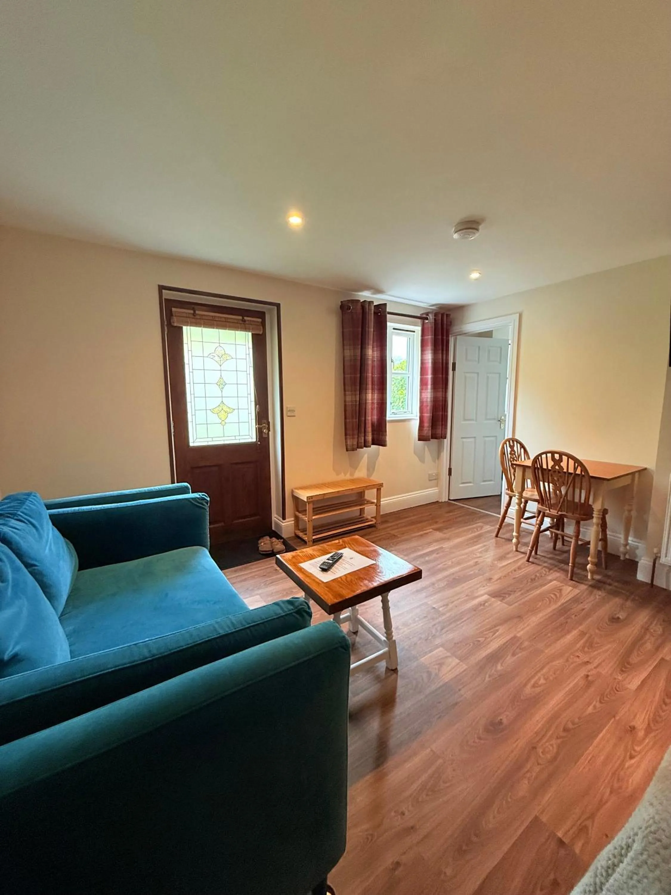 Dining area in Trengilly Wartha Inn