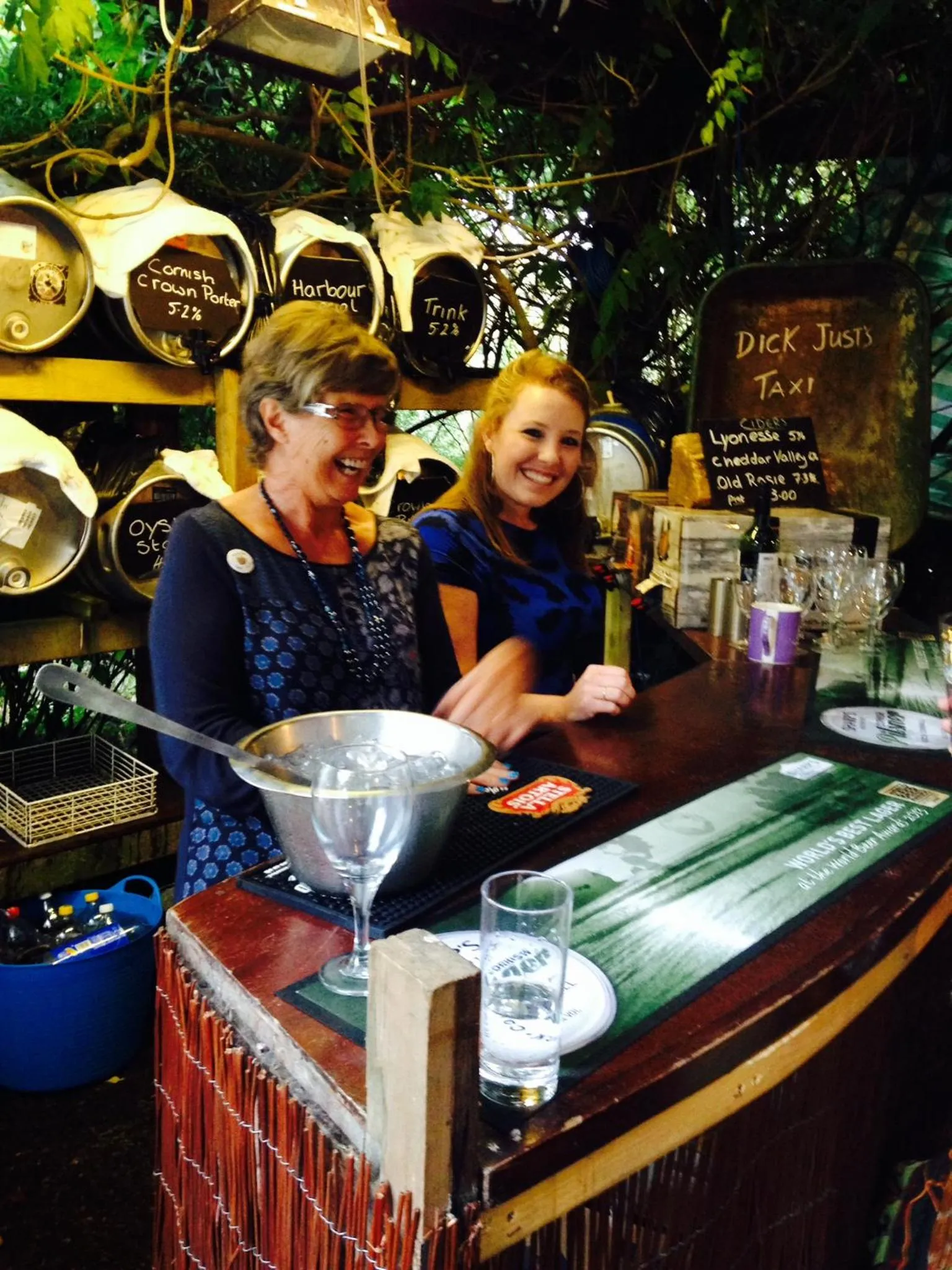 People in Trengilly Wartha Inn